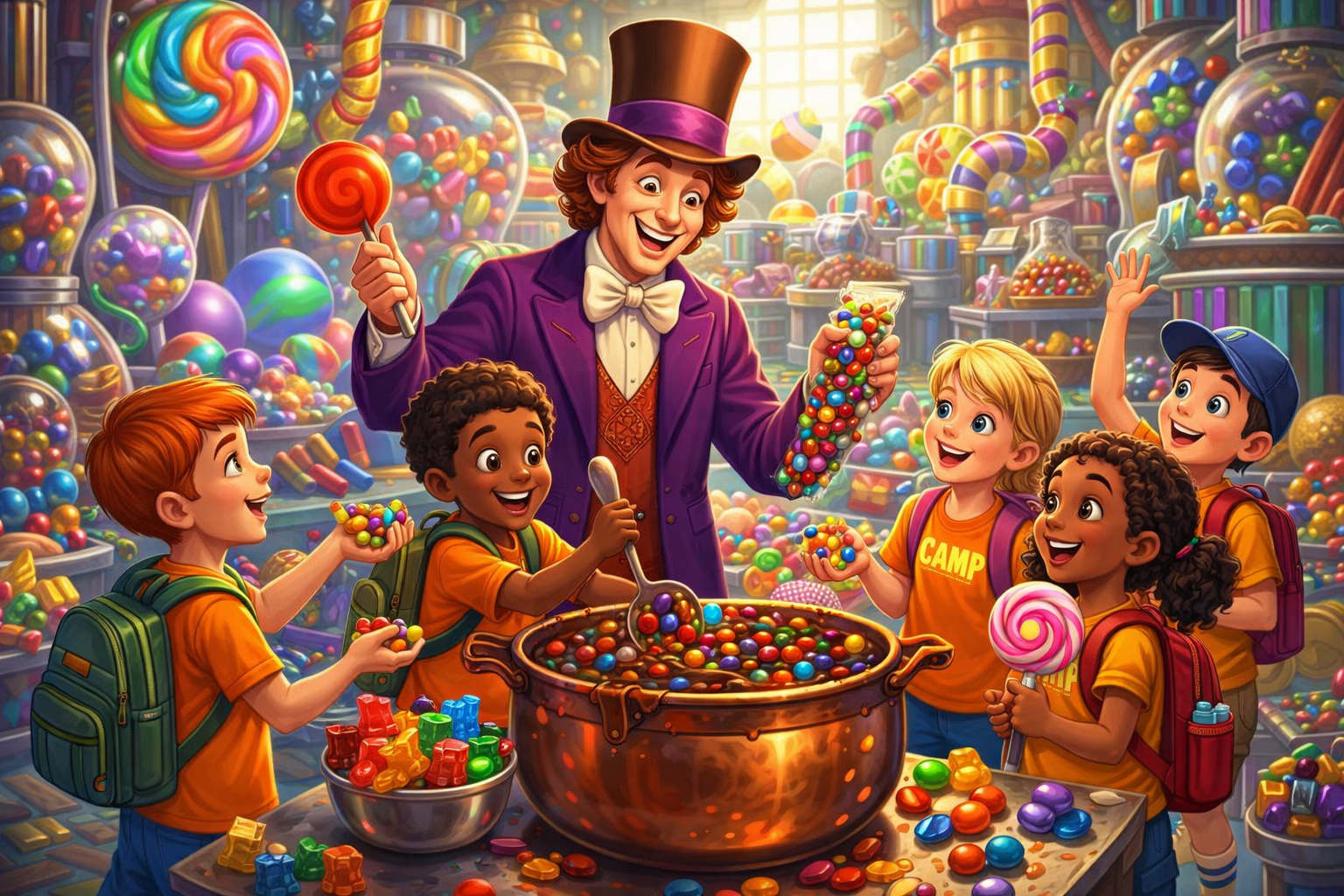 Willy Wonka Chocolate Experience (8/10 - 8/14)