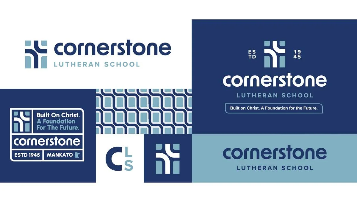 Cornerstone Lutheran School logo images