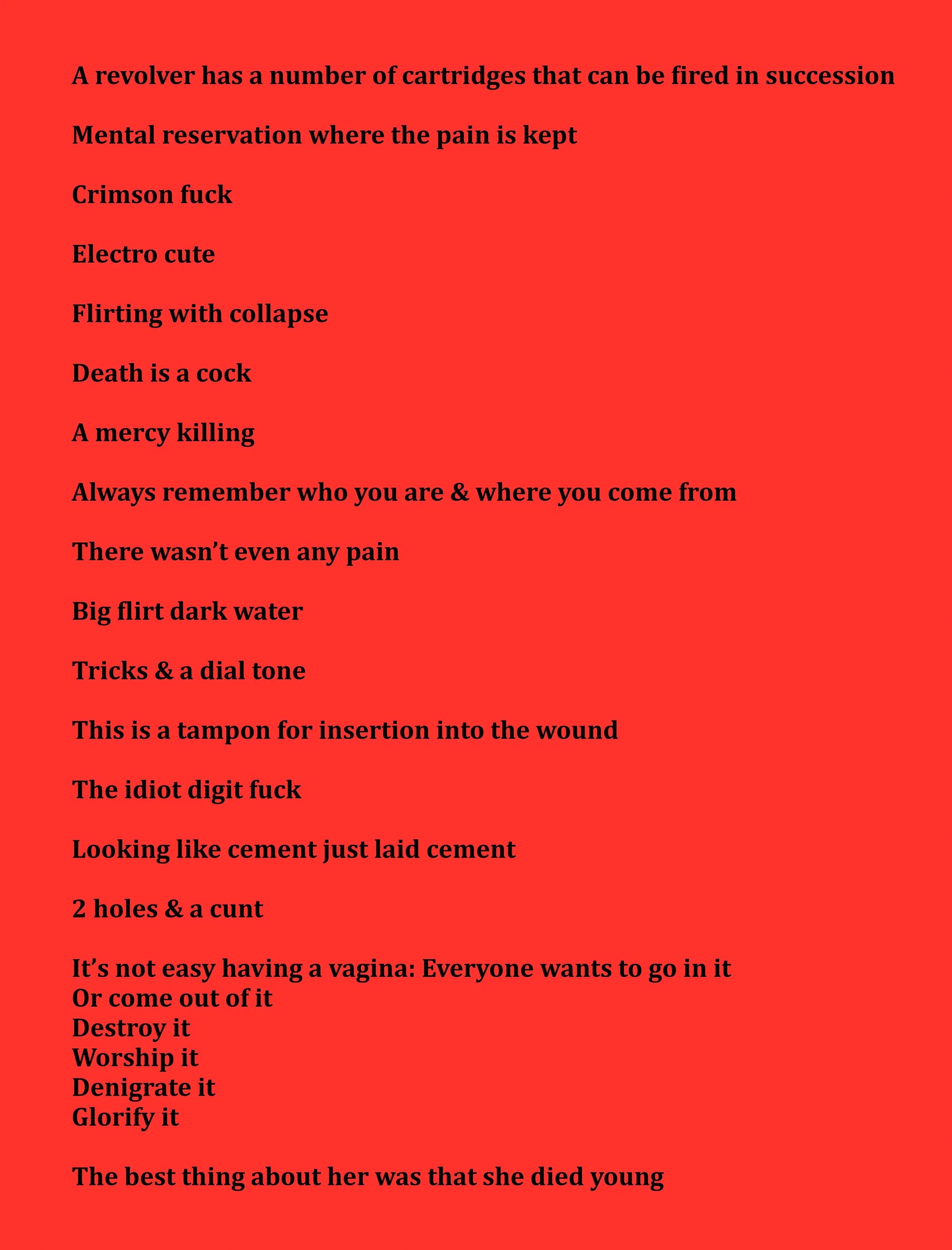 Revolver – 2023, pigment ink on paper, 16” x 21” (Also printed in black ink on white paper, images by request)