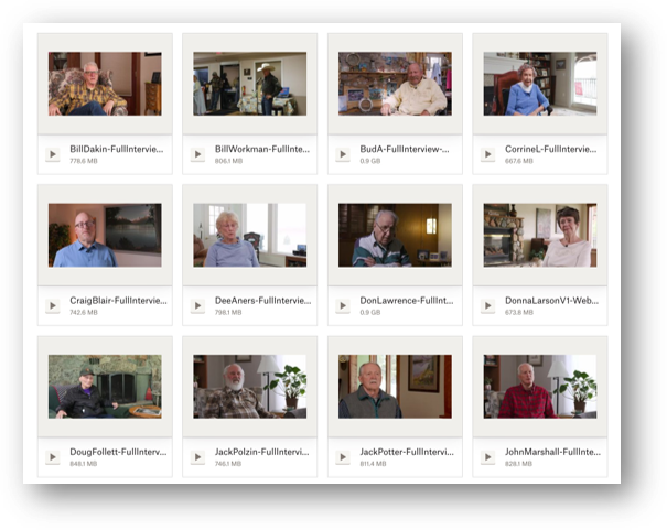 Columbia Falls Historical Society - Oral Histories of Columbia Falls Community Members