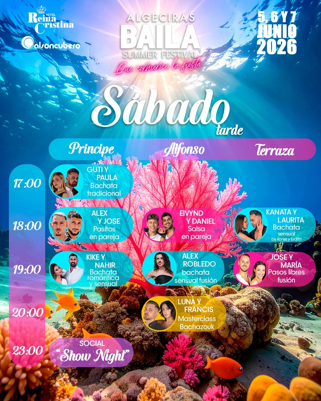 Programación Sábado por la tarde