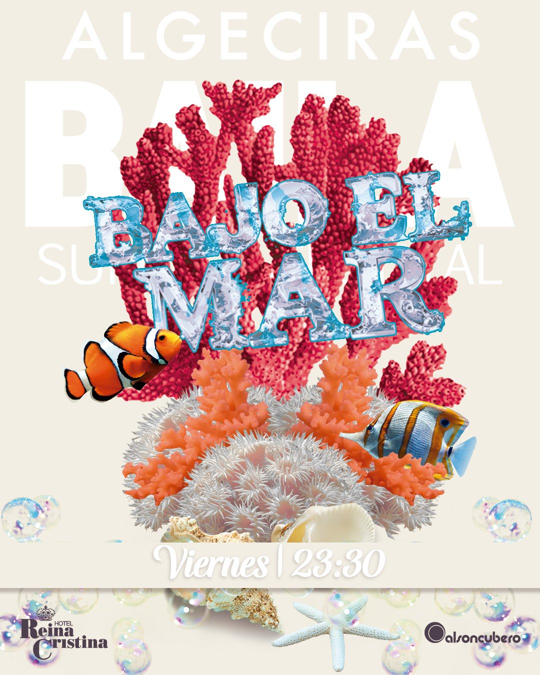 Fiesta temática viernes ¡Bajo el mar!