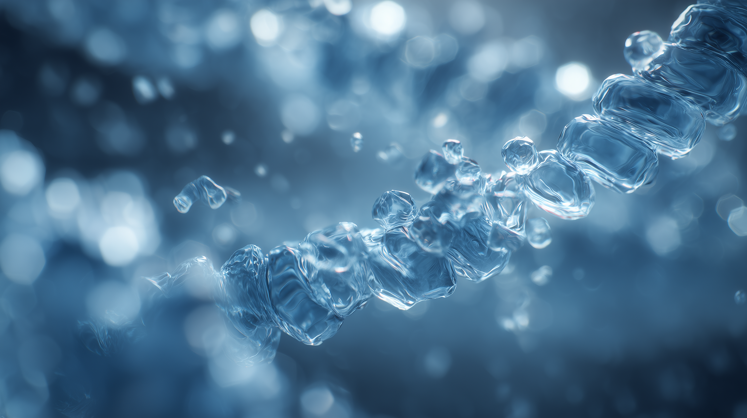 abstract image of biologics chain