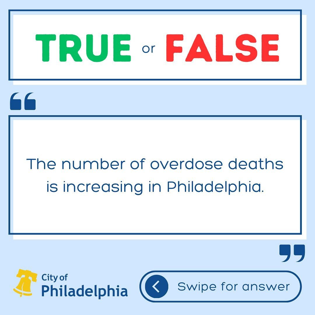 To learn more about overdoses in Philadelphia, read the Department of Public Health&rsquo;s report on 2022 overdose deaths. See the link in our bio.