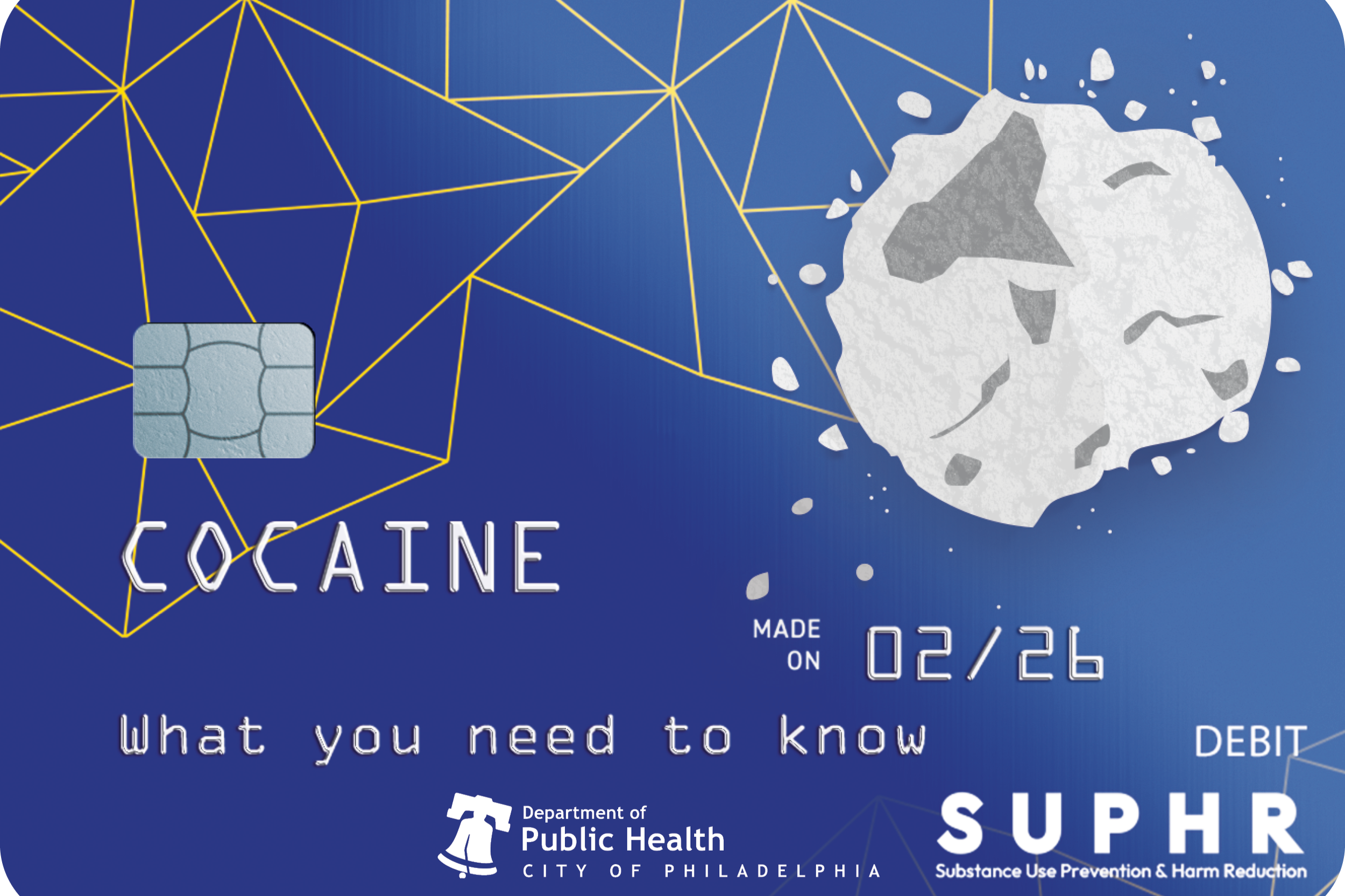 Cocaine info card