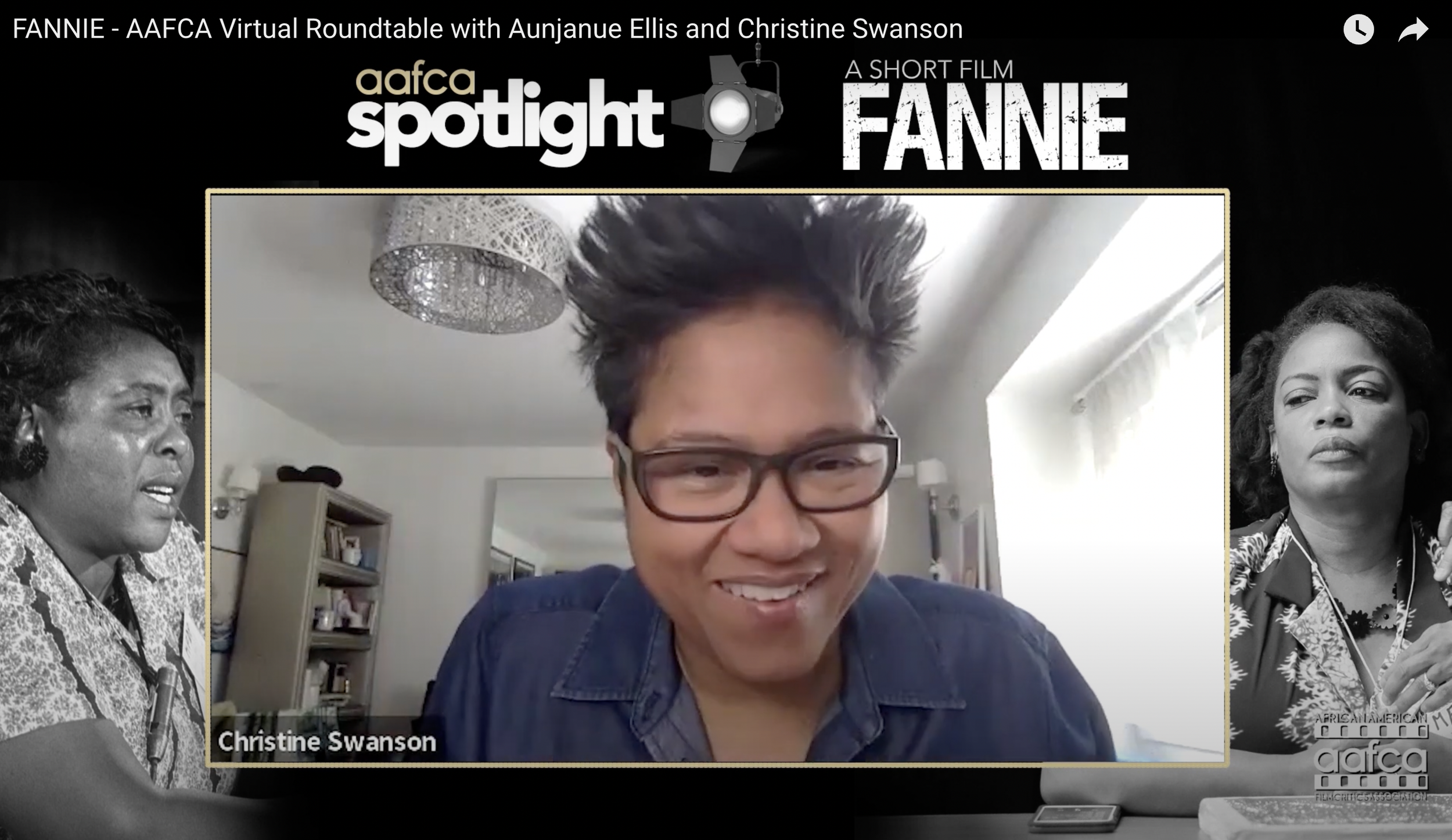 FANNIE - AAFCA Virtual Roundtable with Aunjanue Ellis and Christine Swanson