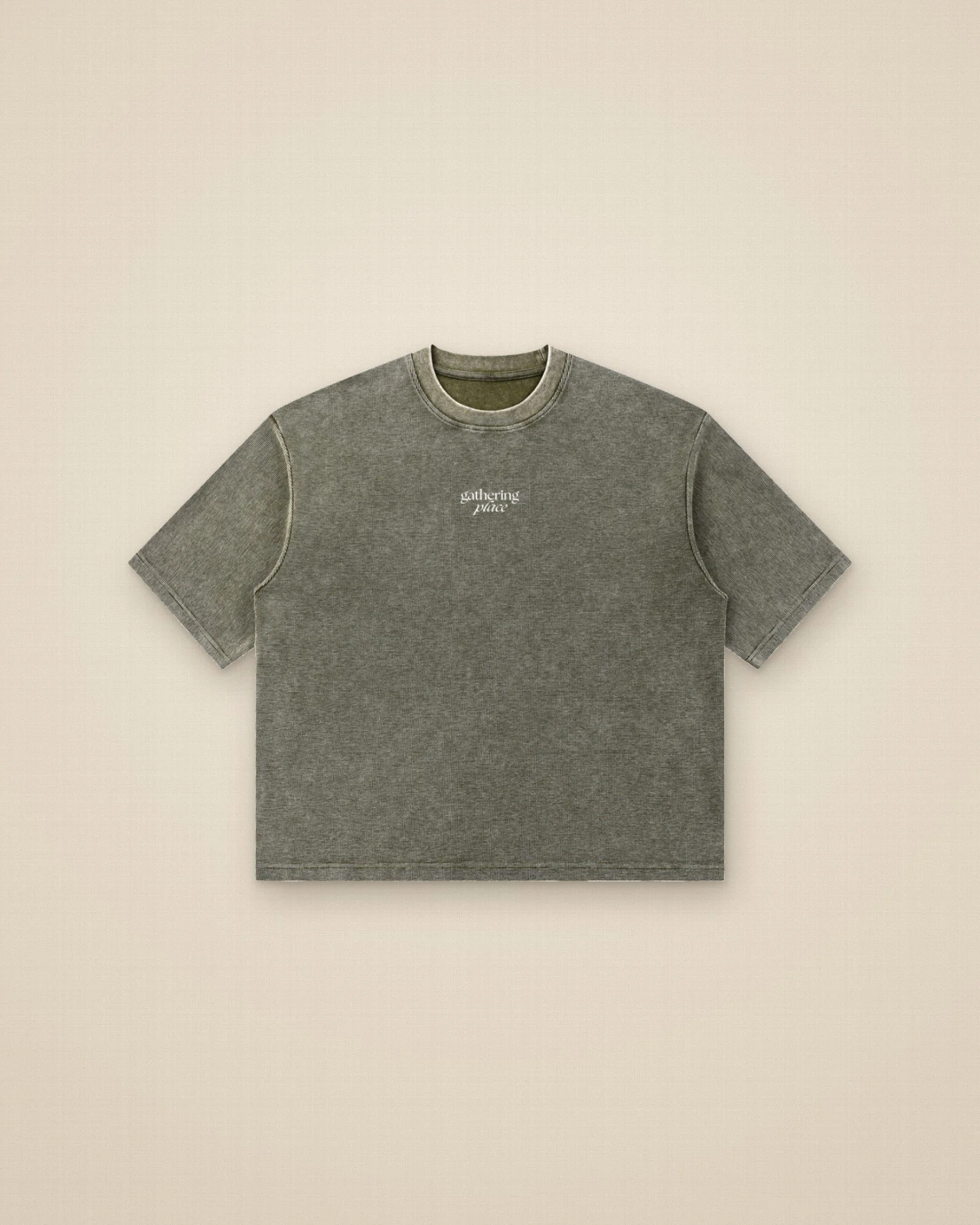 gathering-place-waffle-boxy-tee-olive-front.jpg