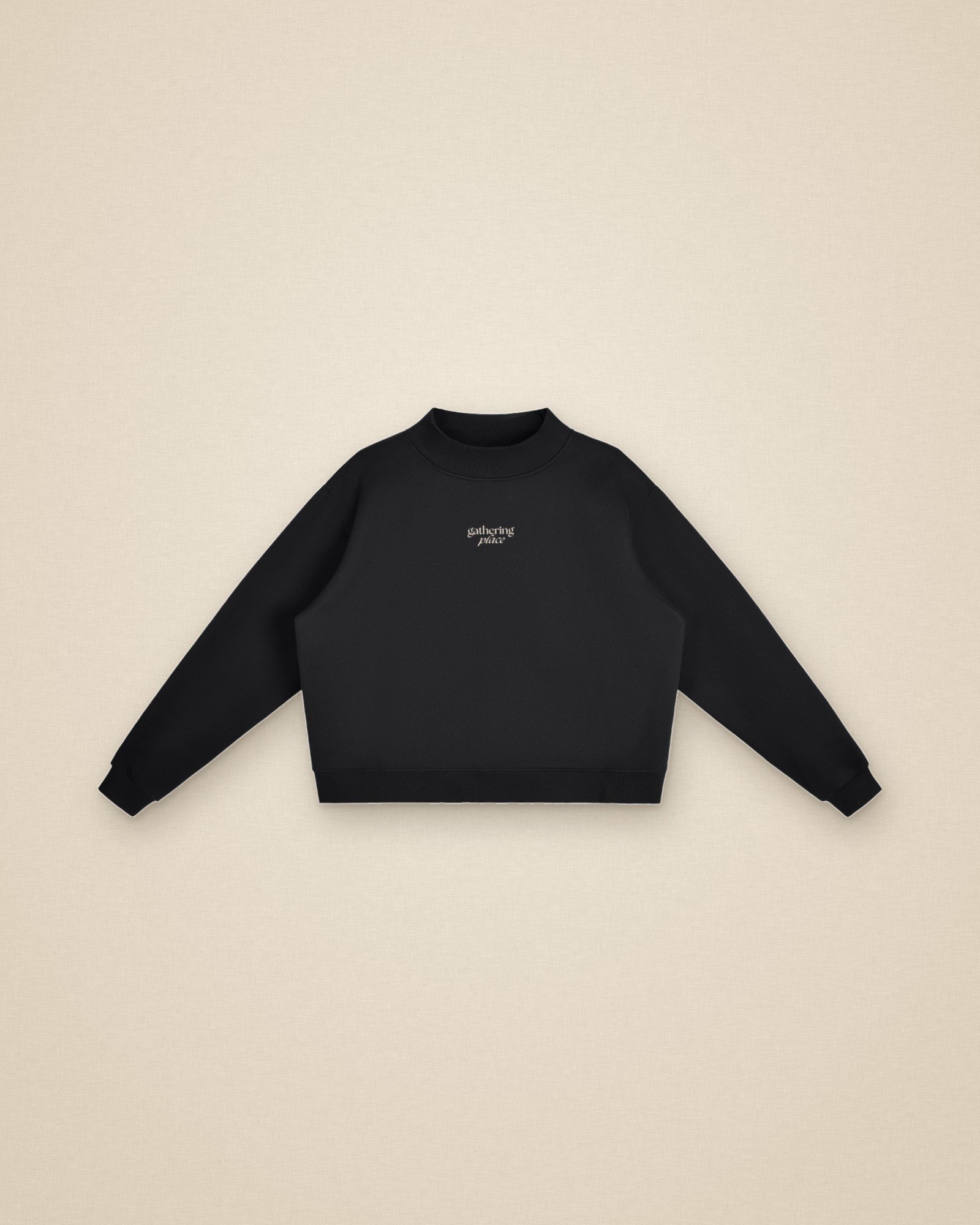 gathering-place-mock-neck-sweatshirt-black-front.jpg
