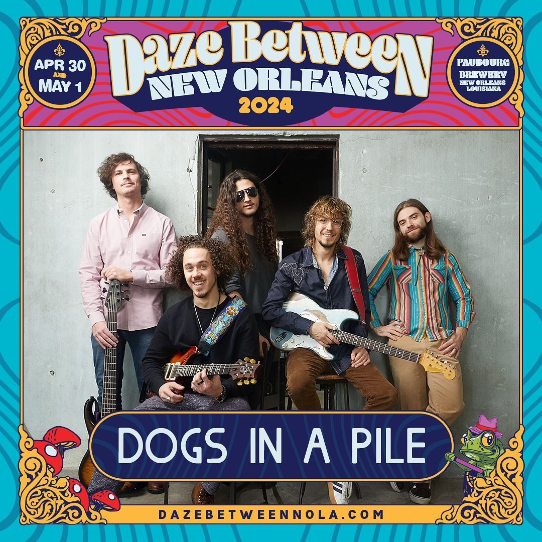 Can&rsquo;t wait to get back to New Orleans 🥂 🎭 🎉 

Hope to see y&rsquo;all in the Big Easy next Tuesday! Can&rsquo;t make it live? Watch our set on @nugsnet, free for subscribers 🎬 

🎟️&mdash;&gt; dogs-tour.com

#DogPound🐶
