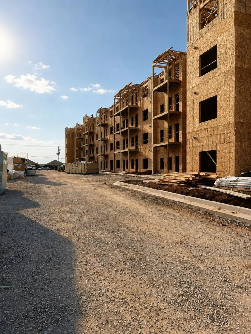 Construction continues to rise at Rose Creek Apartments! 🏗️