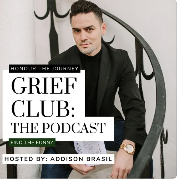 Grief club: the podcast logo