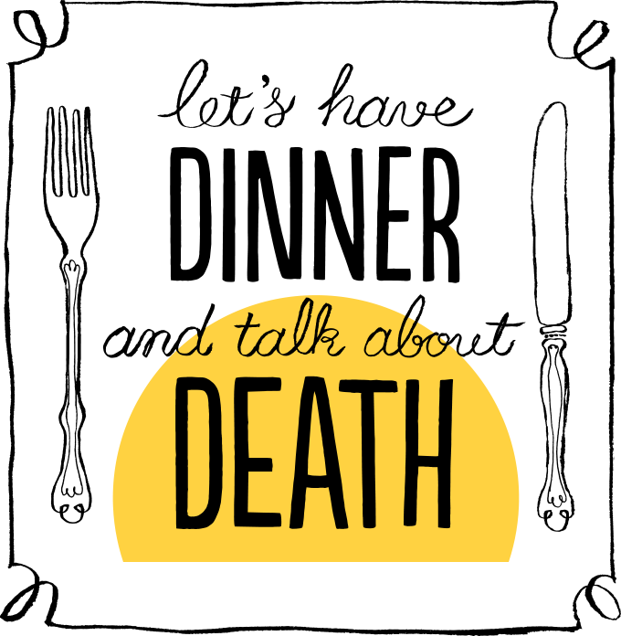 Let's Have Dinner and Talk About It logo