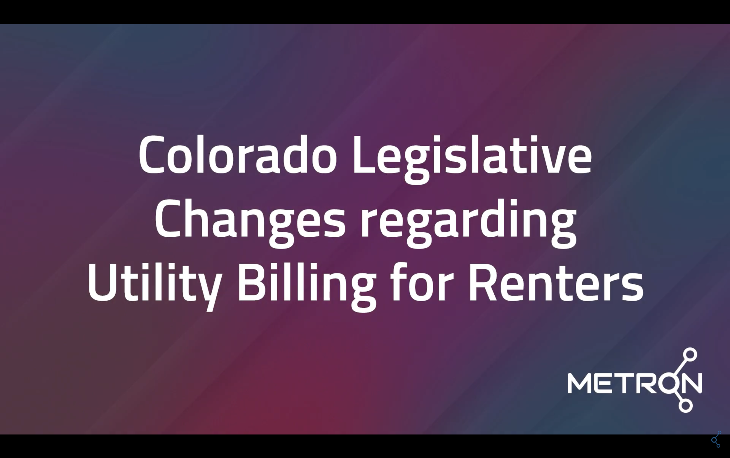 How does the new Colorado 25-1090 bill change the way you bill mobile home community tenants for their water usage?