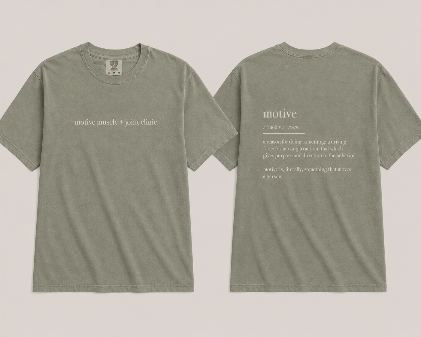 Motive Tee for Pre-Order