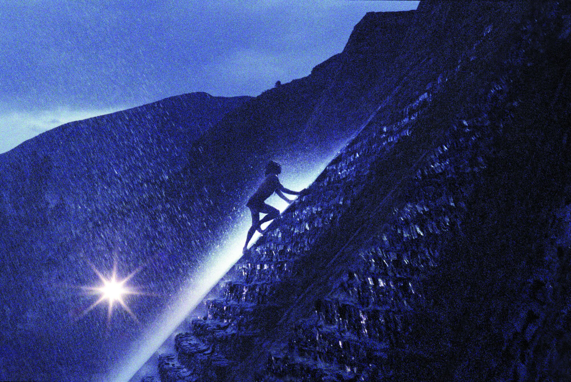   Like a reptile crawling out of the earth's womb, Topiltzin climbs the pyramid to escape the massacre of nobles at the Great Temple. I am particularly fond of this photograph because this was the first shot I ever directed on a 35mm feature film. It