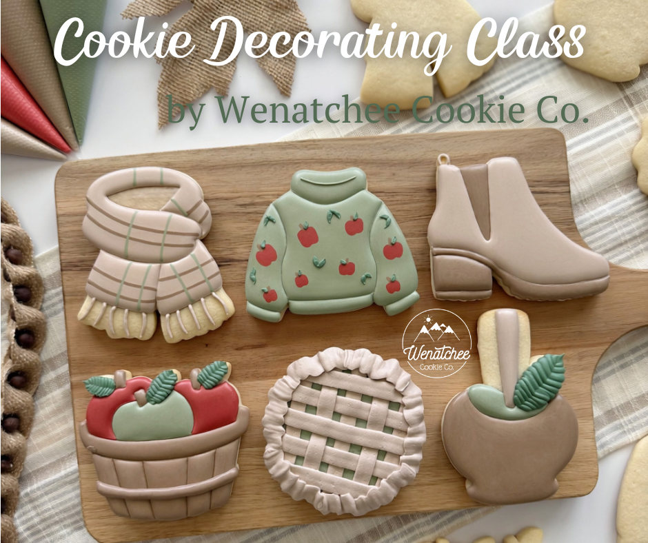 Apple Picking Cookie Decorating Class with Wenatchee Cookie Co.
