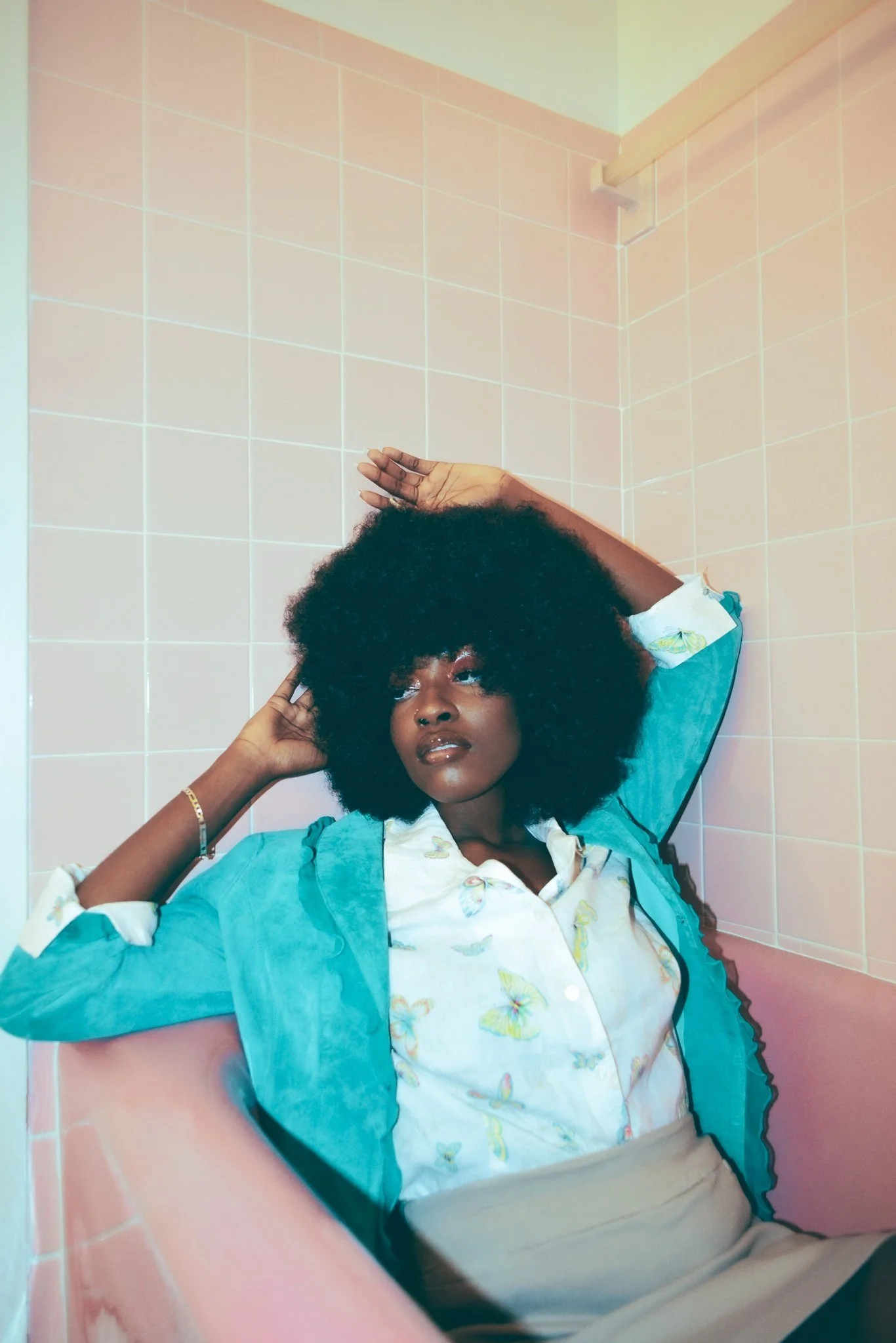 "insane x summer walker"

featuring model Donyale.

Shot by: Kymani Roach (@tha.myth)
Creative director/Stylist: Miles Bently
Makeup:  Sierra Booker (@sexcestouch)
Assist: Gavin Miller