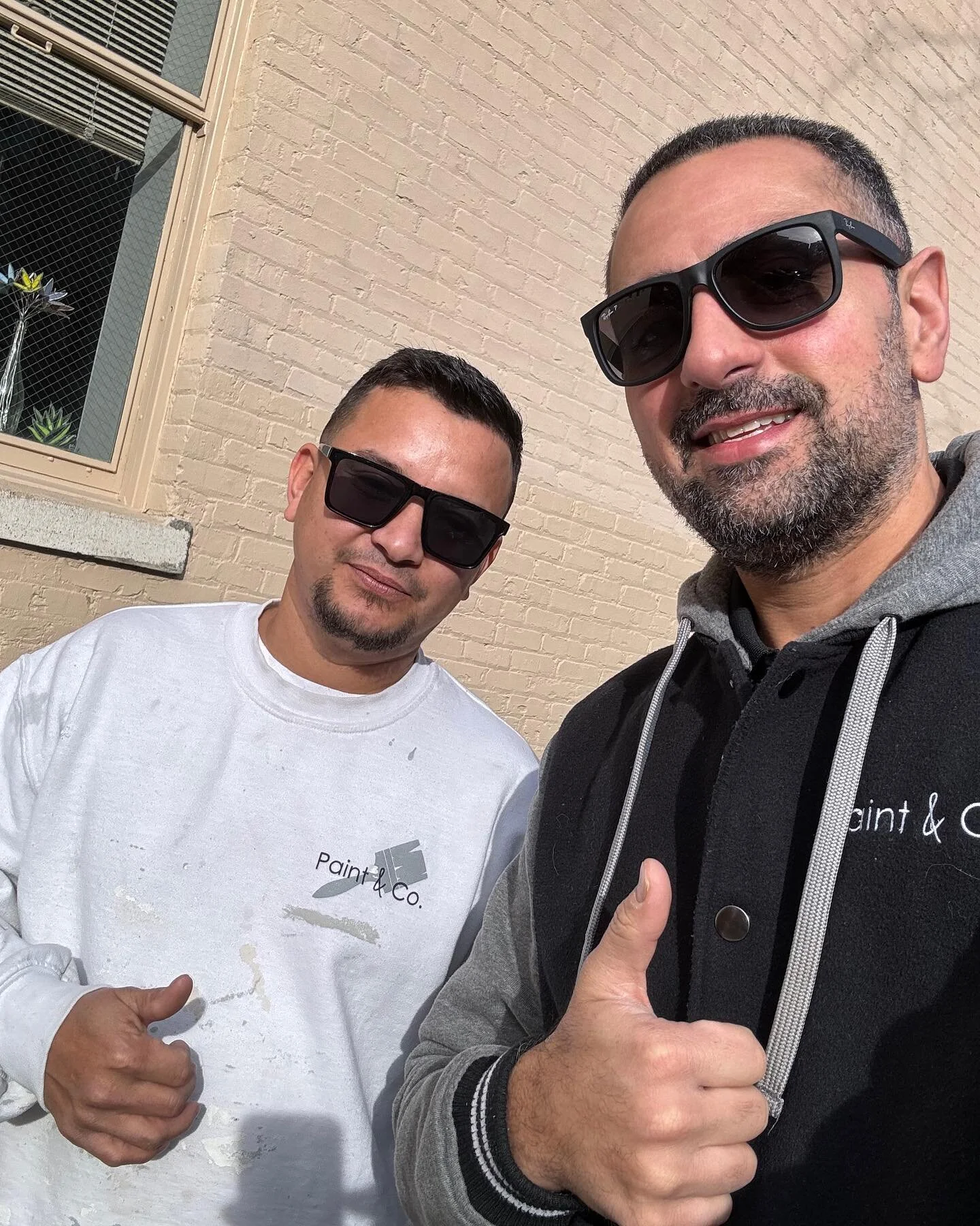 Our people are the center of everything we do. The happiness of our team is what leads to the happiness of our clients. Grateful for the great people that make Paint &amp; Co. the company that it is today. 

Here are Hassan and Cristian kicking off a