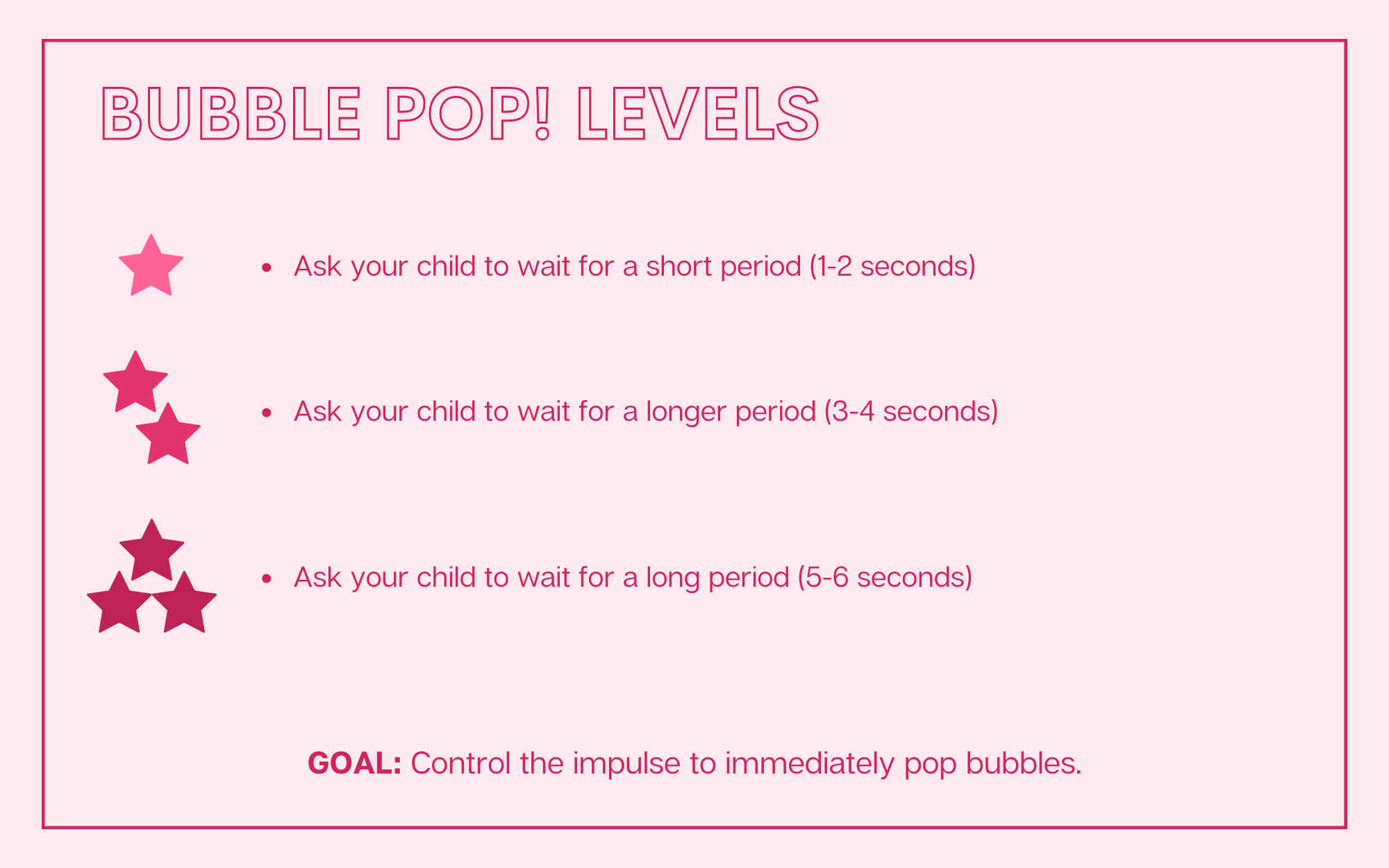 Bubble Pop! Levels