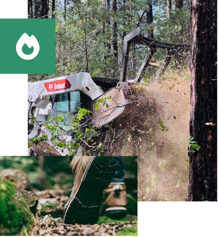 Vegetation management services in Redding, California by Crossfire