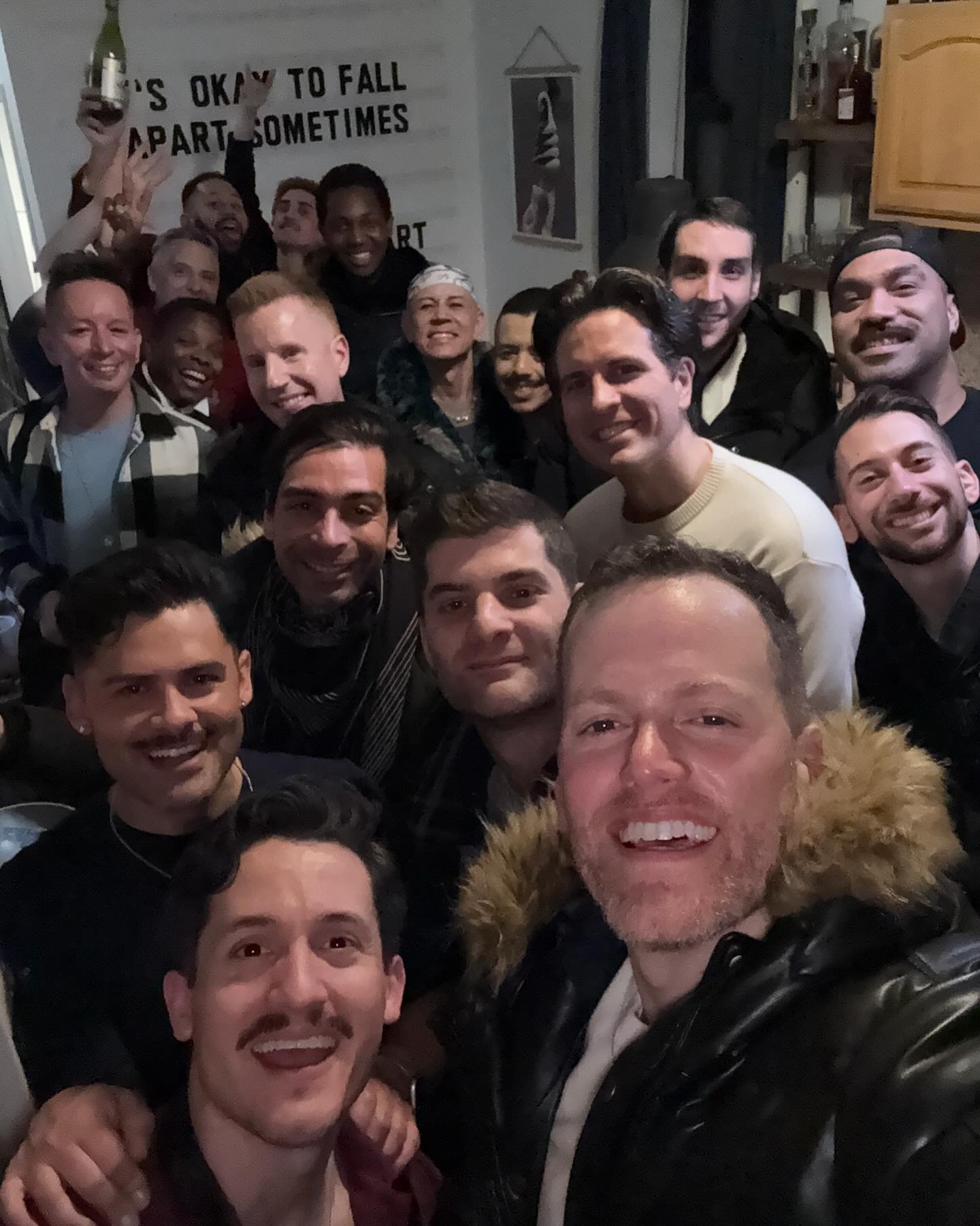 43rd on 43rd birthday!!! I finally turned the age of my street!!!!This is what you get when you try to squeeze 26 in my teensy tiny apartment. So fucking fun, y&rsquo;all! 🥰🥰🥰🥳🥳