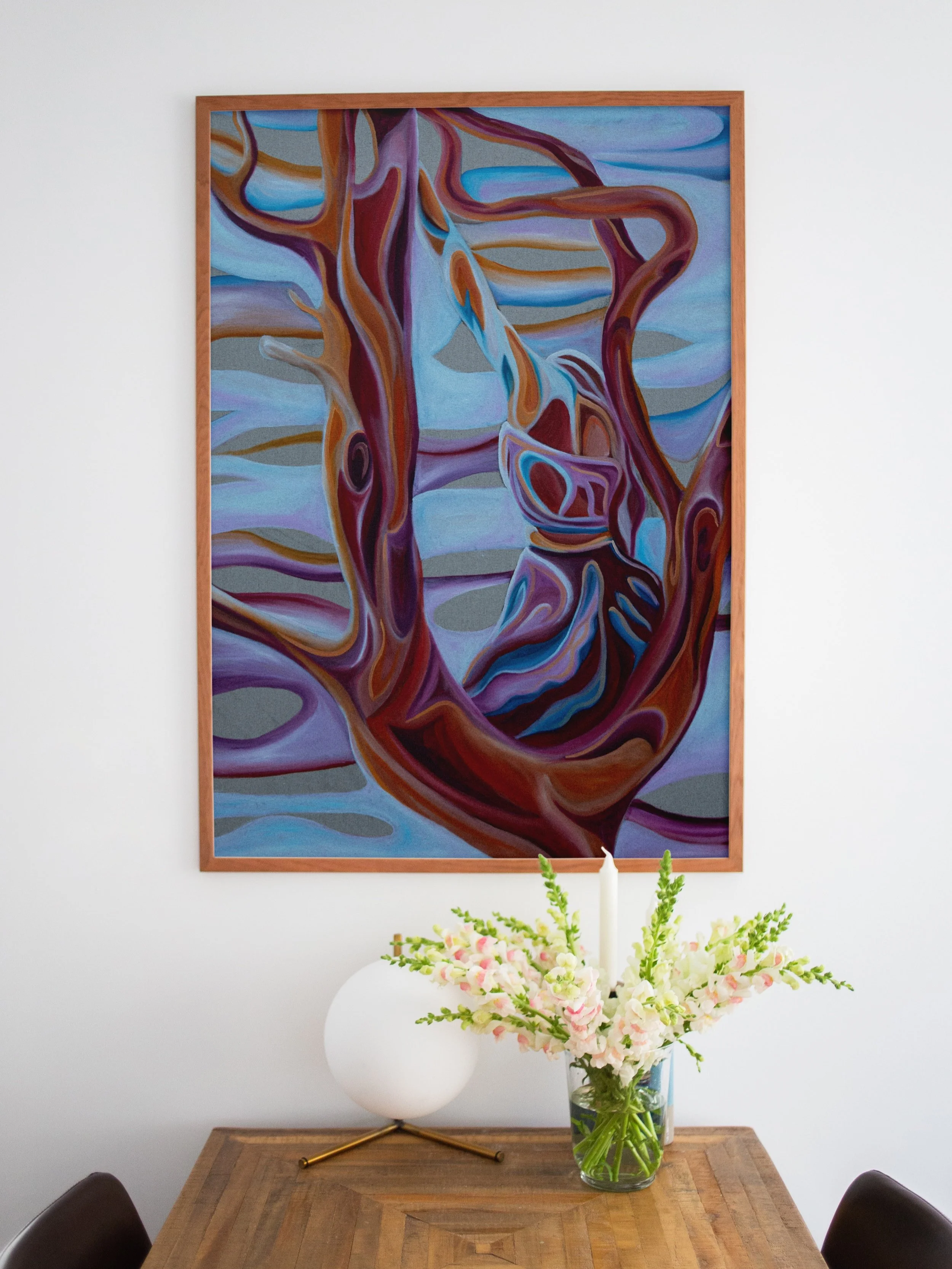 Vigor of a Woman Fine Art Print