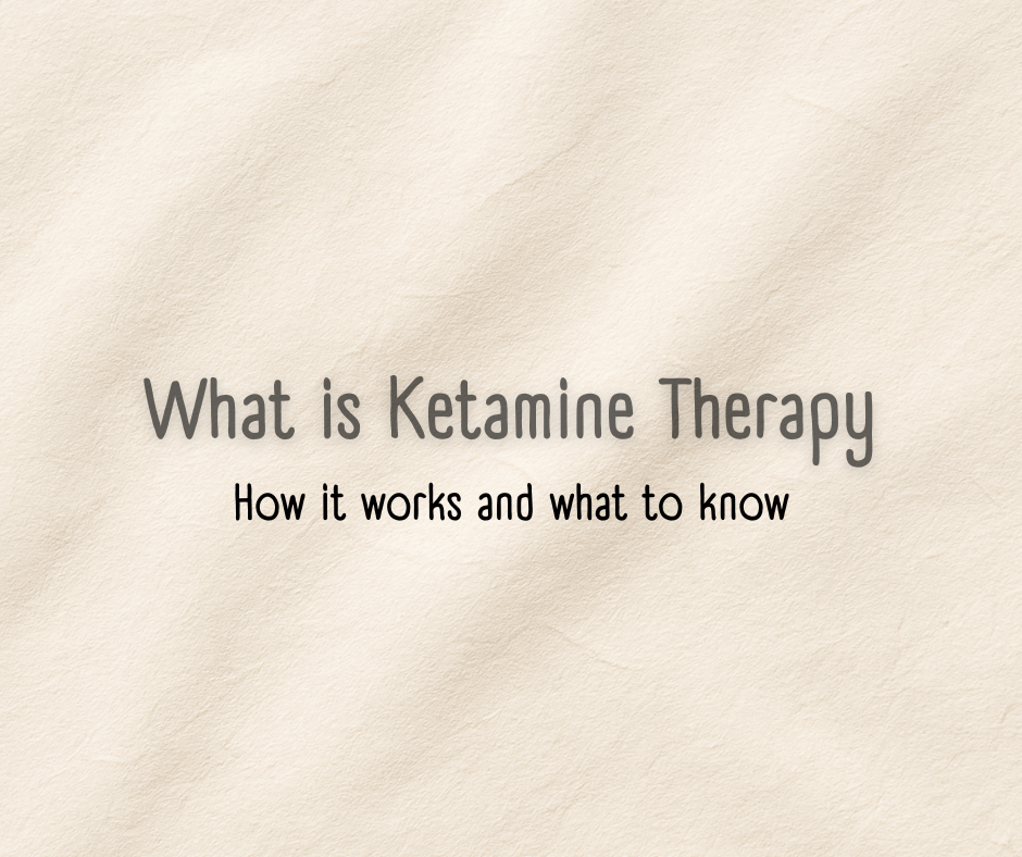 Educational overview explaining what ketamine therapy is and how it affects neuroplasticity in the brain