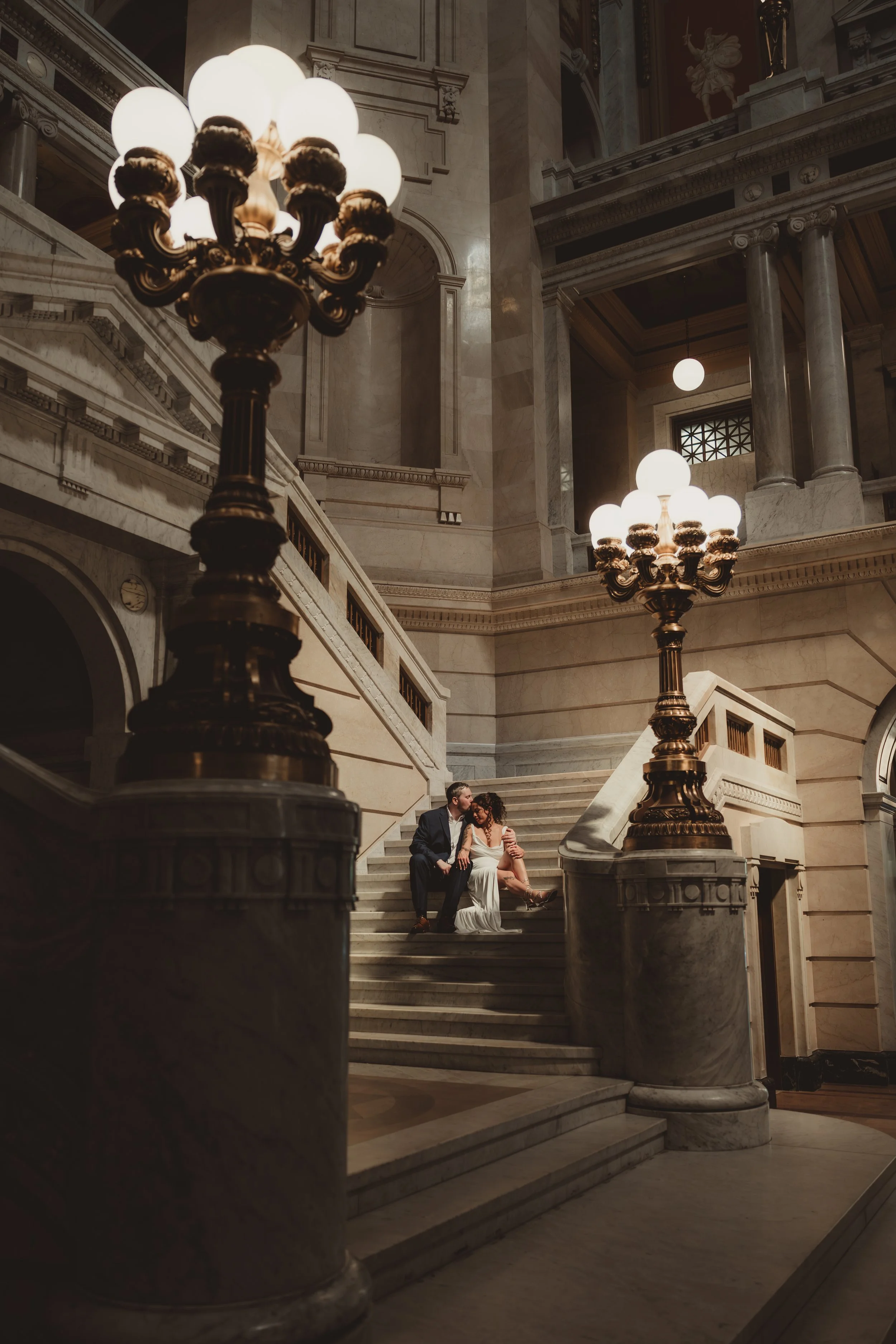 ENGAGEMENT AT LUZERNE COUNTY COURTHOUSE