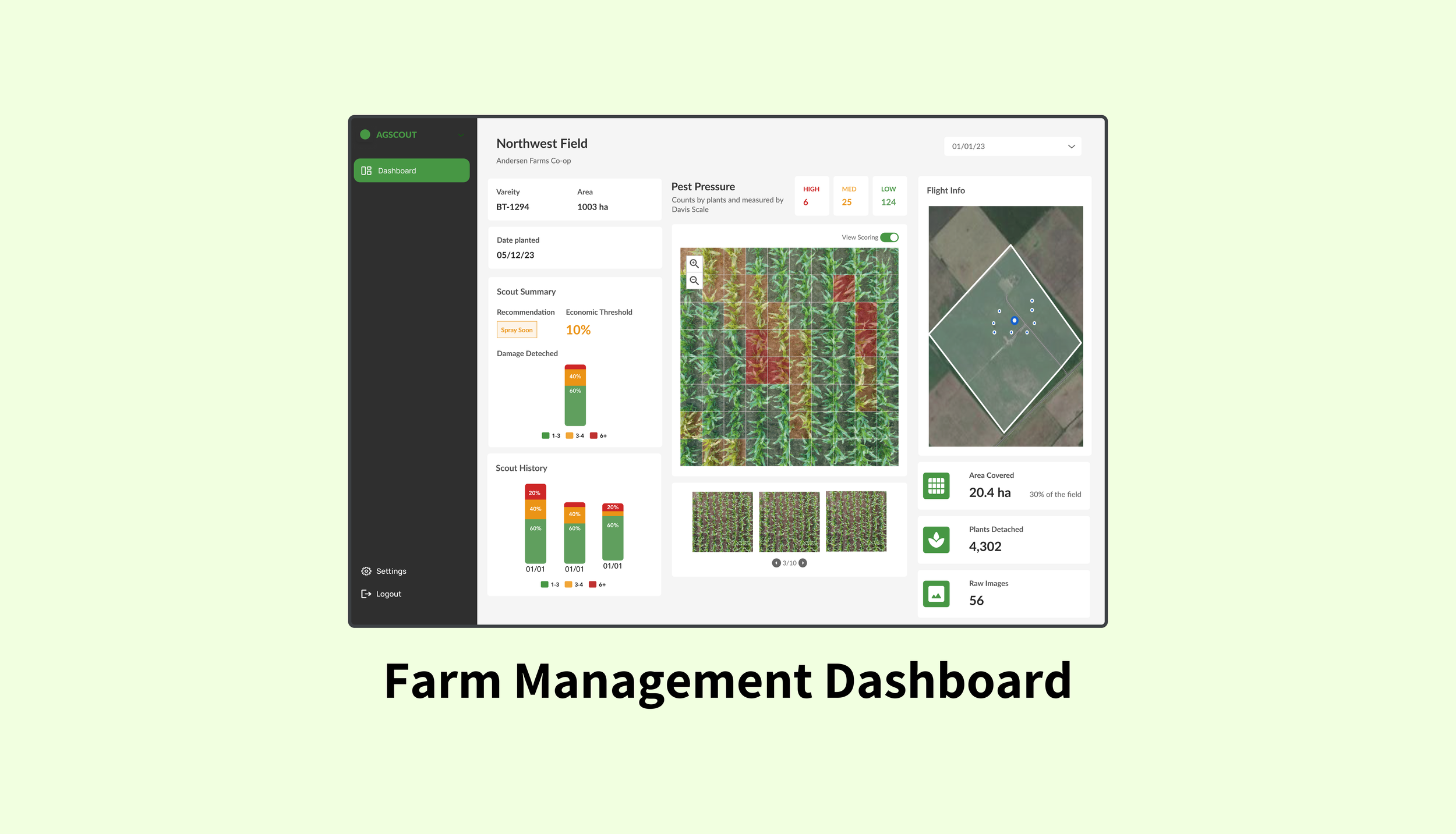 Leading a cross-team design sprint to develop drone powered AI scouting platform