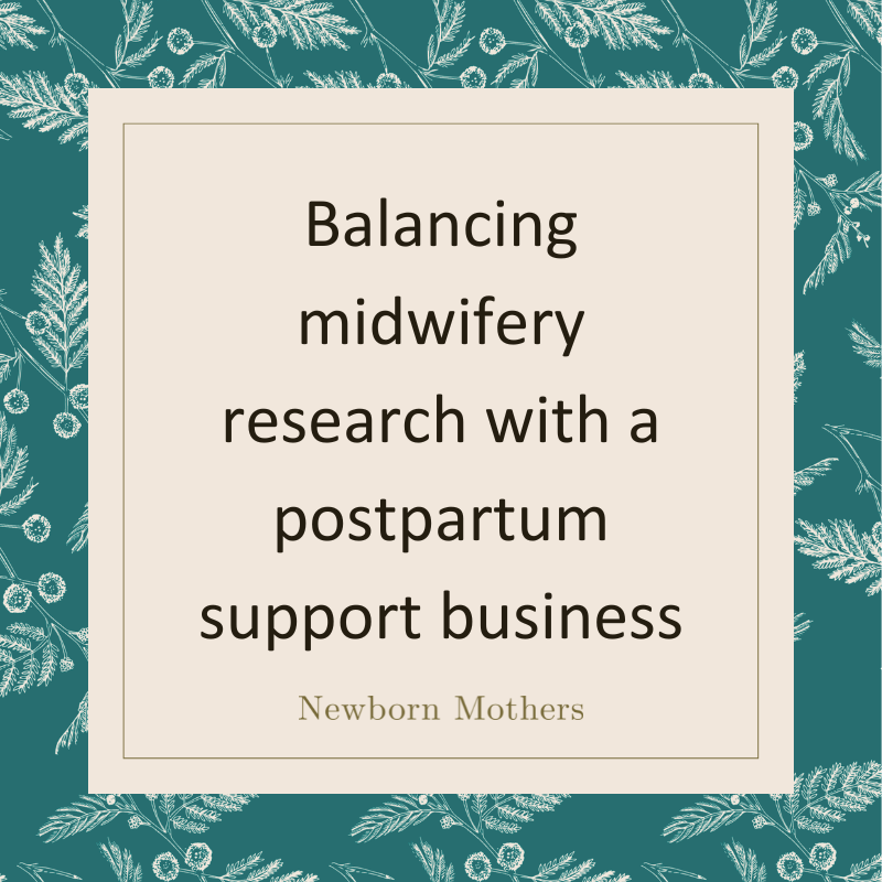 From psychology student to thriving doula business