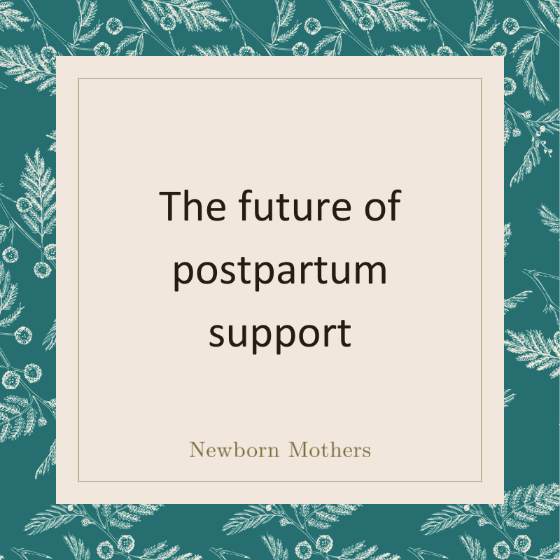 The future of postpartum support