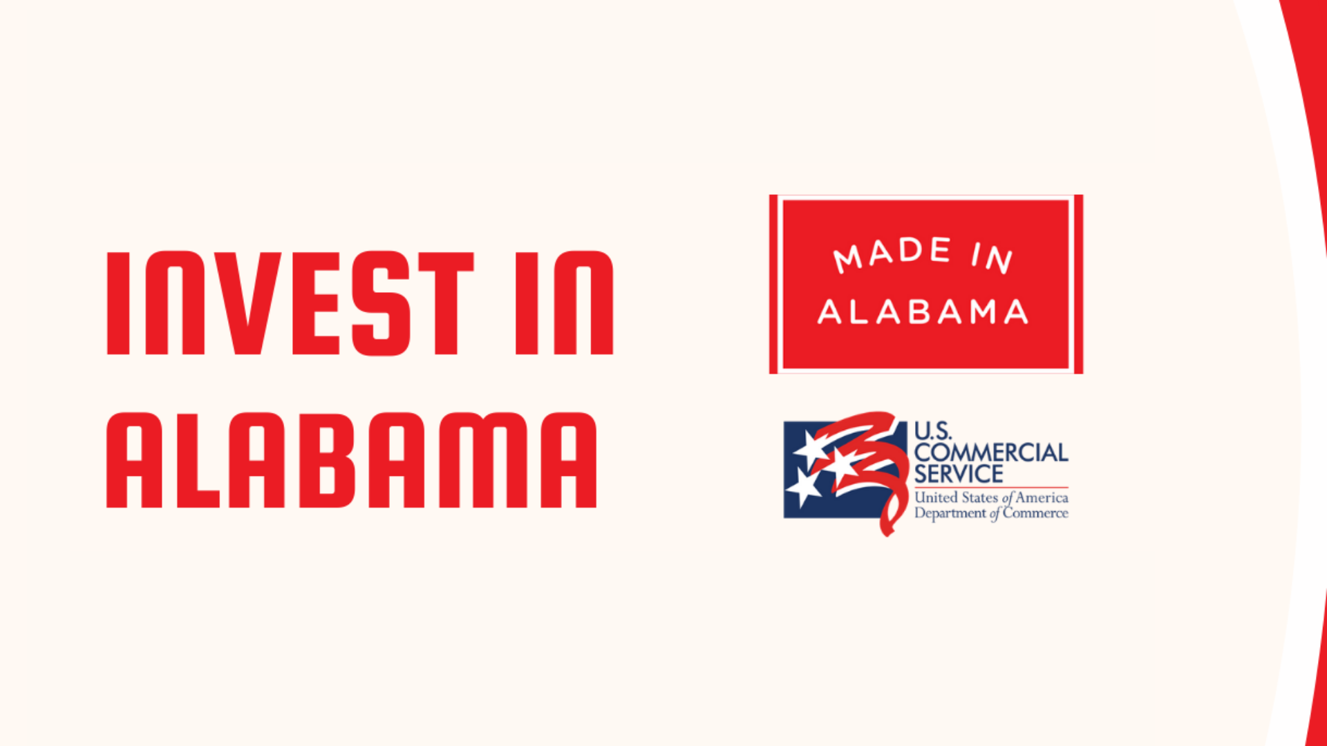 Invest in Alabama, Market Briefing by SelectUSA and the Alabama Department of Commerce