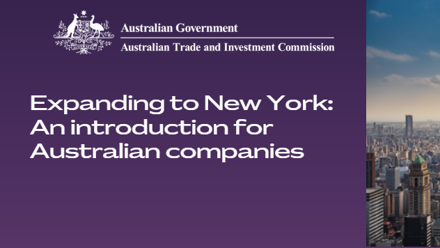 Free Webinar | Expanding to New York: An Introduction for Australian companies