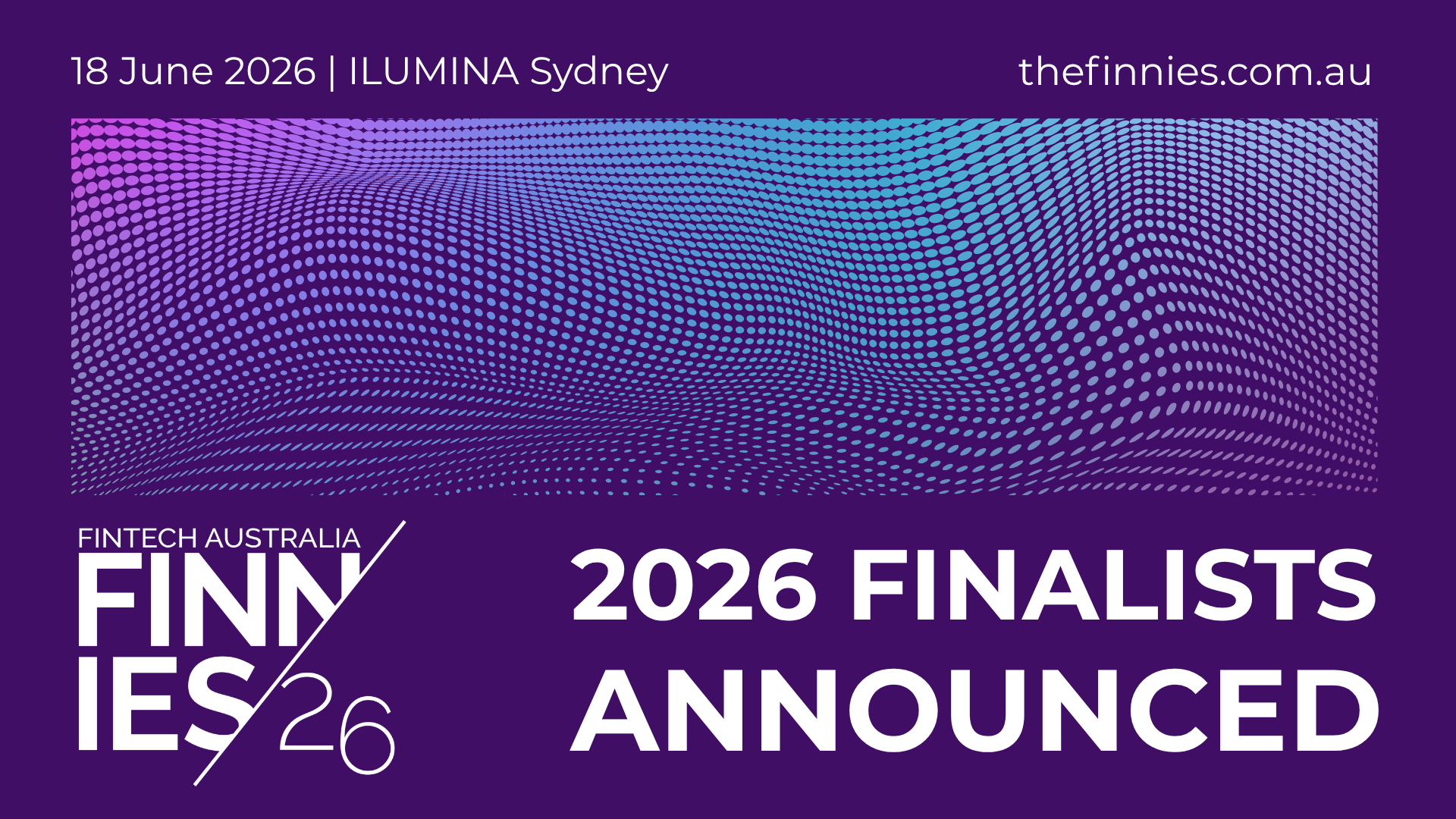 FinTech Australia announces 2026 Finnie Award Finalists