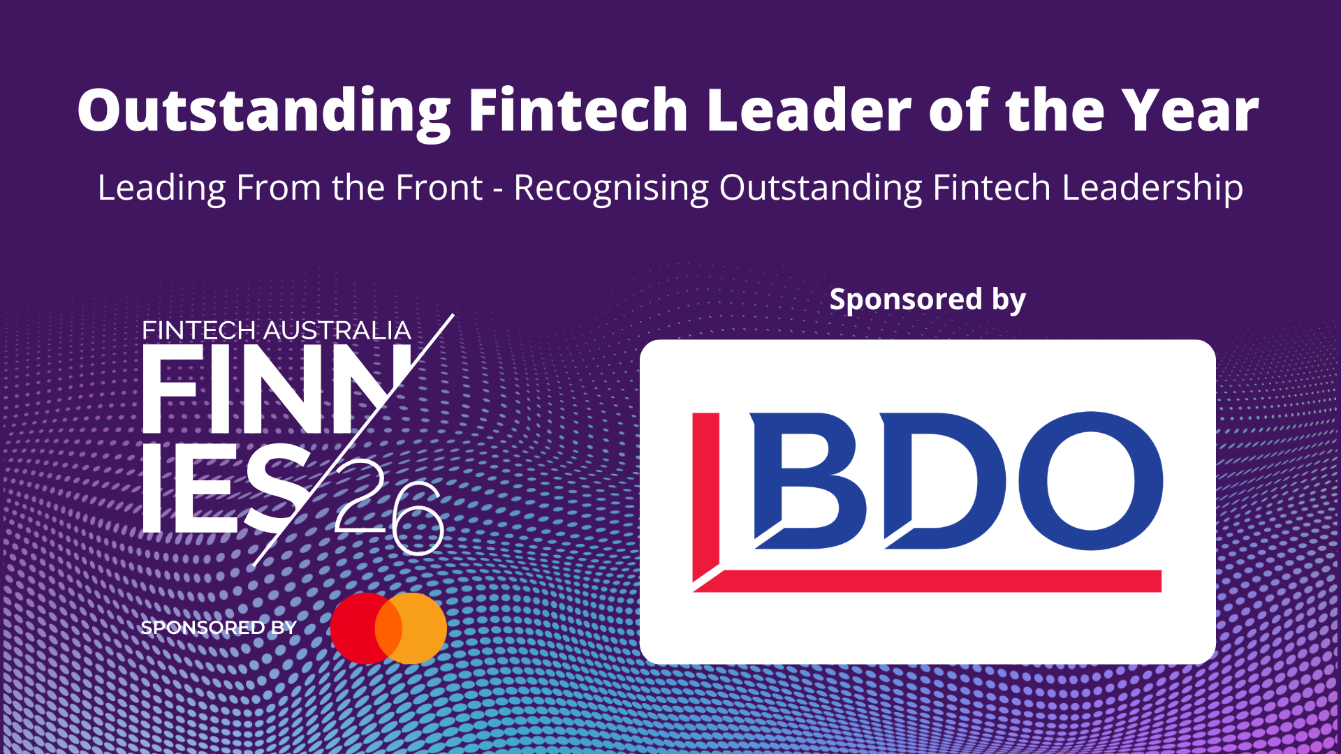 Leading From the Front - Recognising Outstanding Fintech Leadership at the Finnies 2026