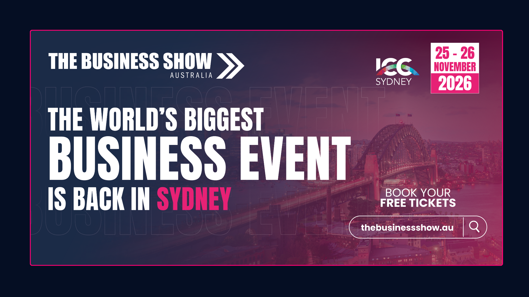 The Business Show Australia Returns to Sydney, and Fintech Is Taking Centre Stage