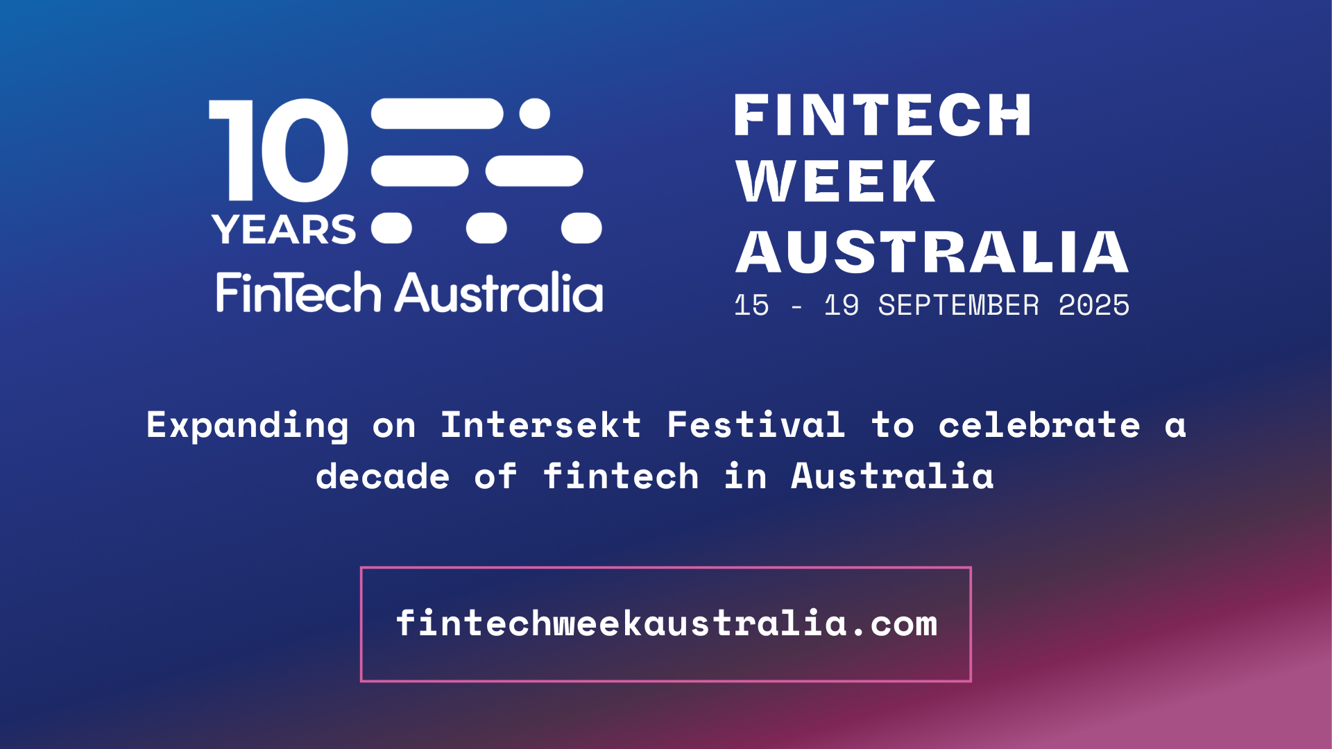 Fintech Week Australia 2025