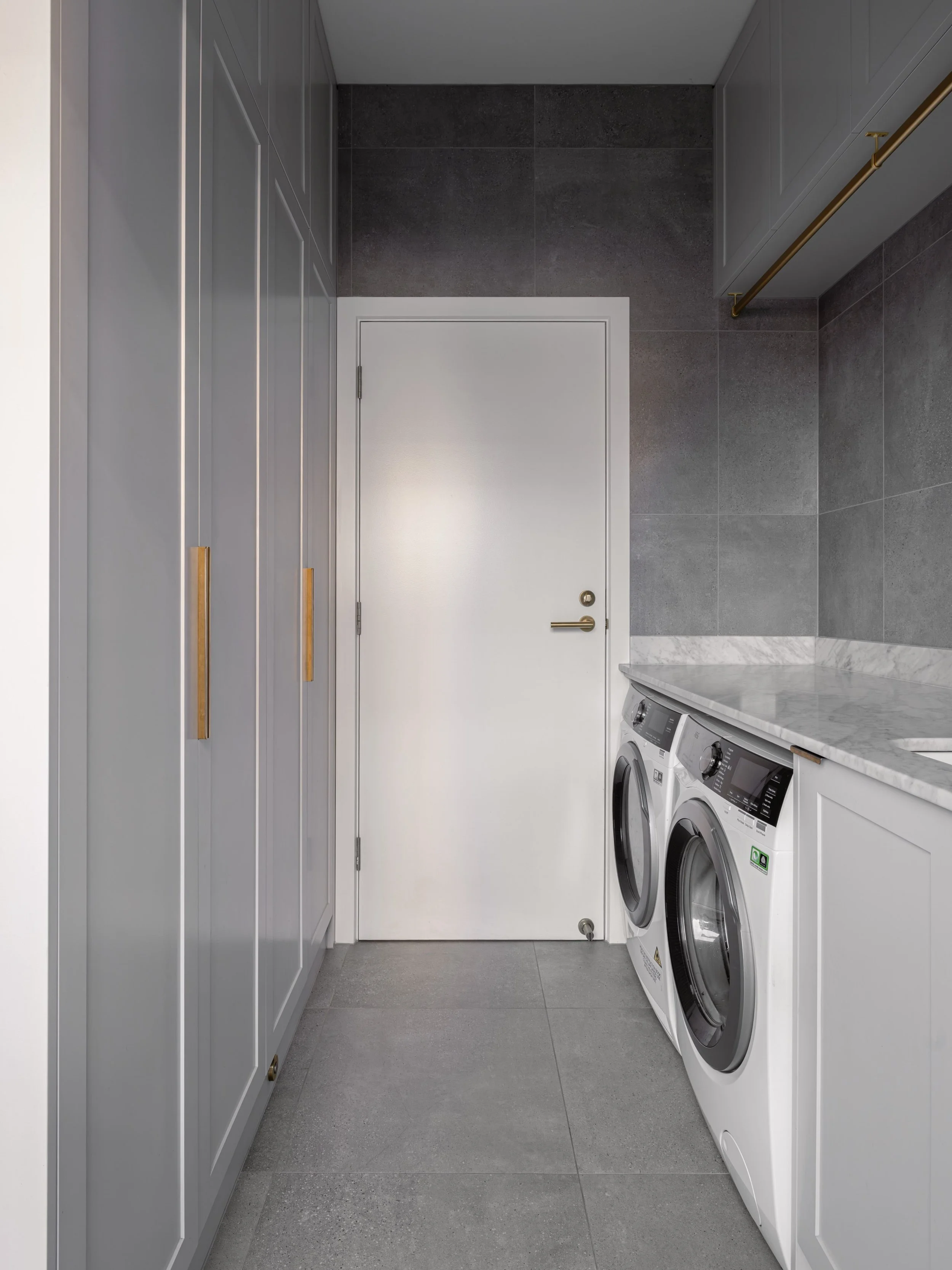 High Street | The Details

A balance of classic character and contemporary finishes at our completed High Street project.
Traditional detailing has been thoughtfully carried through the home, complemented by custom joinery, grey tiling and subtle bra