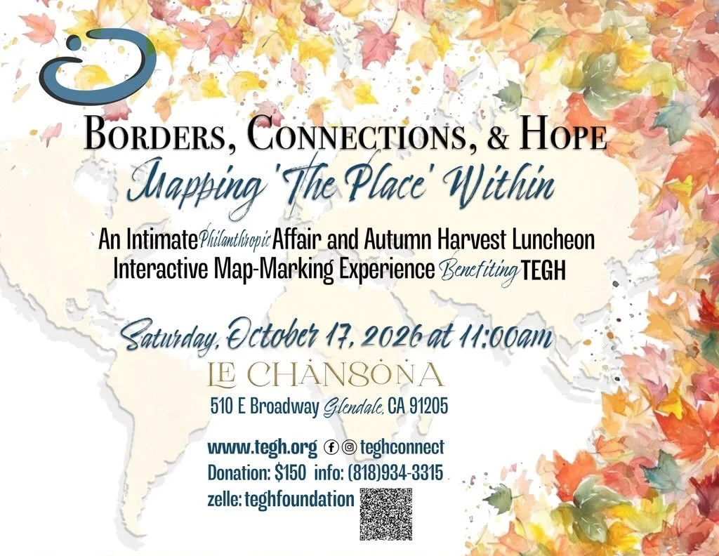 🇺🇸🇦🇲
🍽️ Join us for an impactful luncheon benefiting the future of TEGH FOUNDATION in Armenia.

📅 On October 17, at 📍 Le Chansona in Glendale.

💛 Together, we can make a difference!

✨ All proceeds benefit the non-profit foundation, TEGH Foun