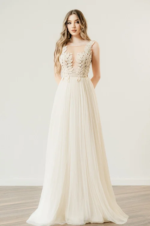 24k gold gypsy wedding dress Boho GYPSY Wedding Dresses Fashion Puff Sleeve Cross Back DW608 -