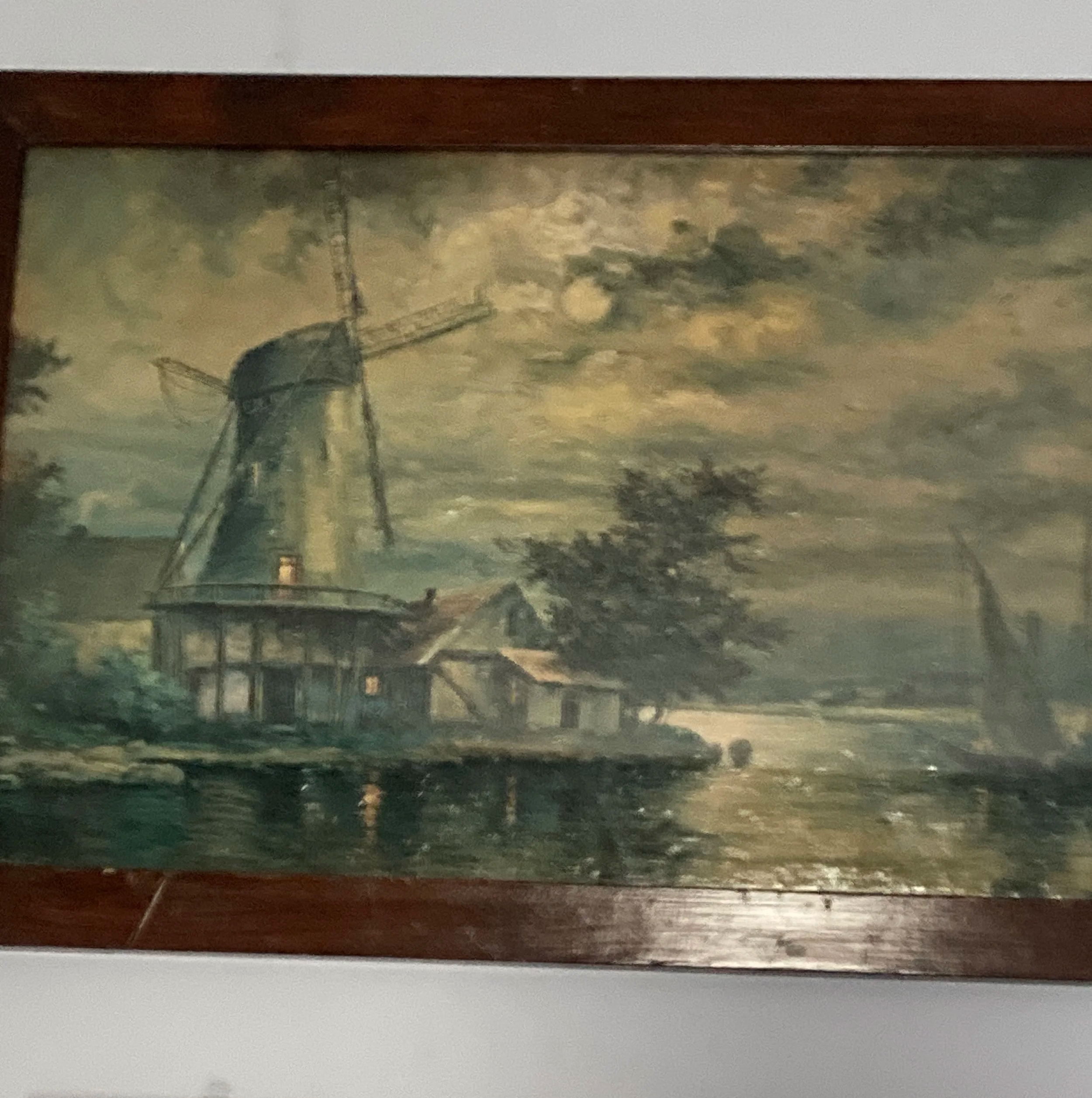 "It's Raining Moonbeams" - Vintage Print by Eugen von Ottenfeld