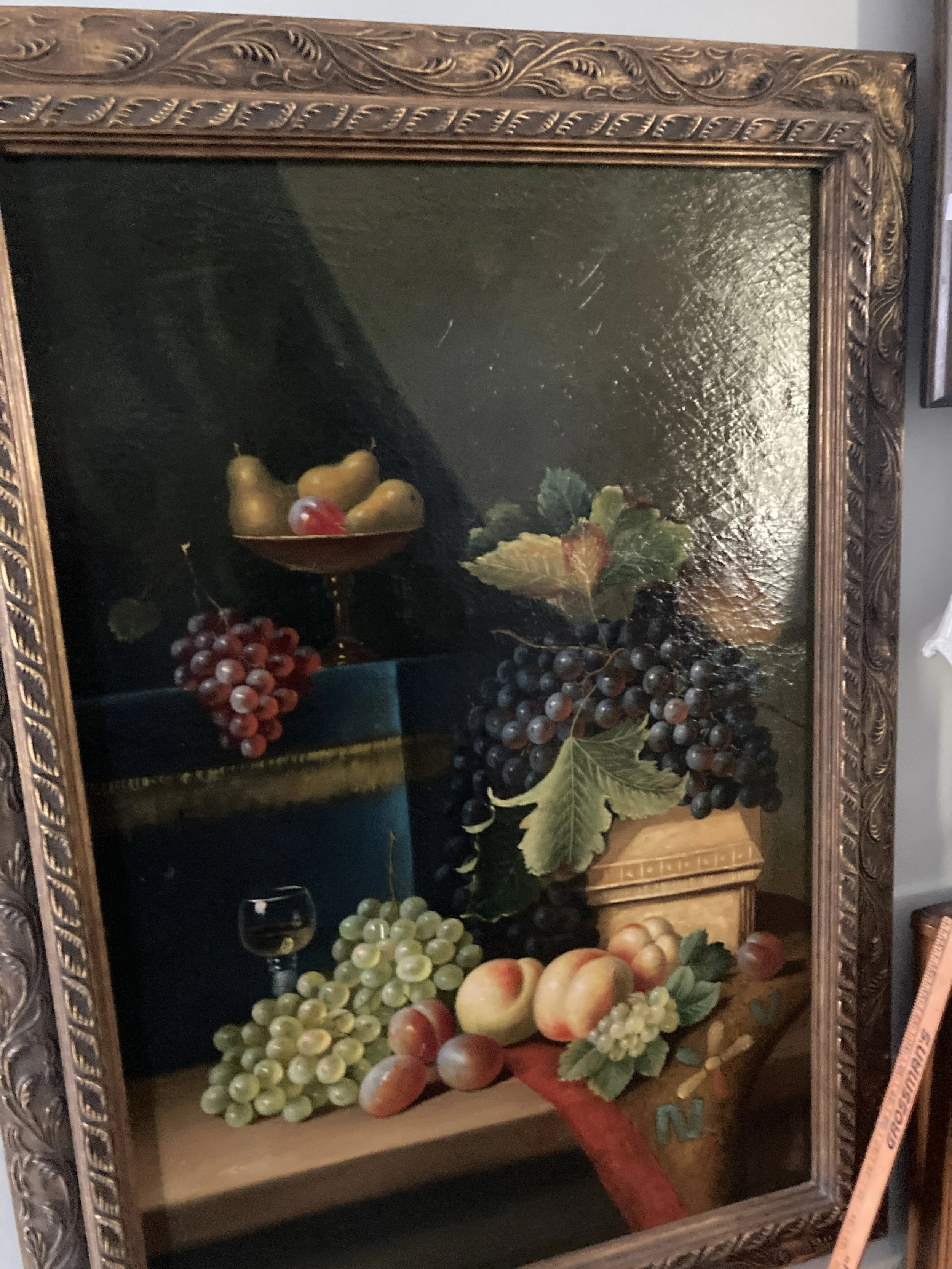 Elegant Traditional Still Life Canvas Print