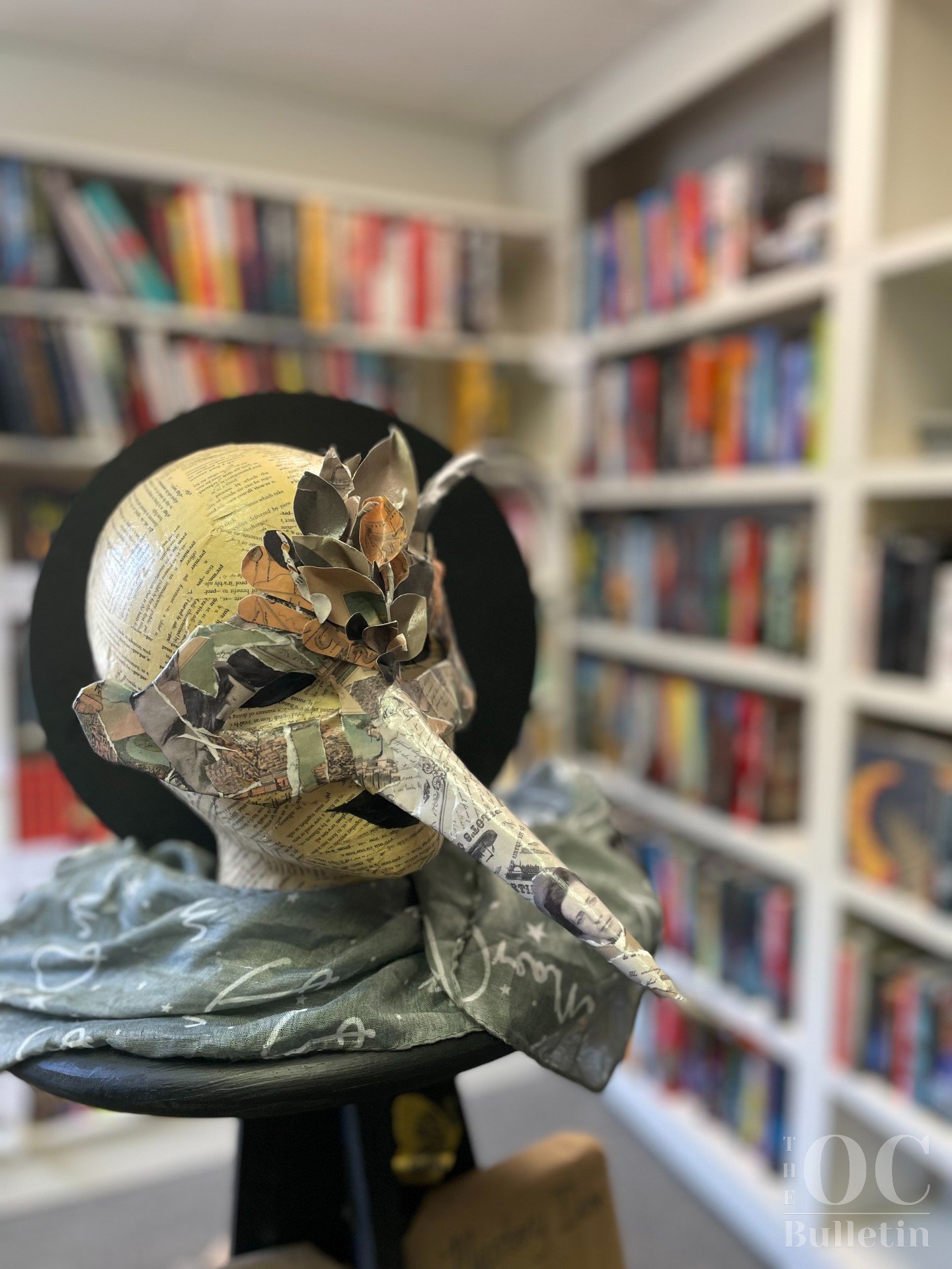  Spelled Ink combines a love of literature and visual art, hosting craft workshops and featuring book art among its displays. (Photo Credit: Spelled Ink) 