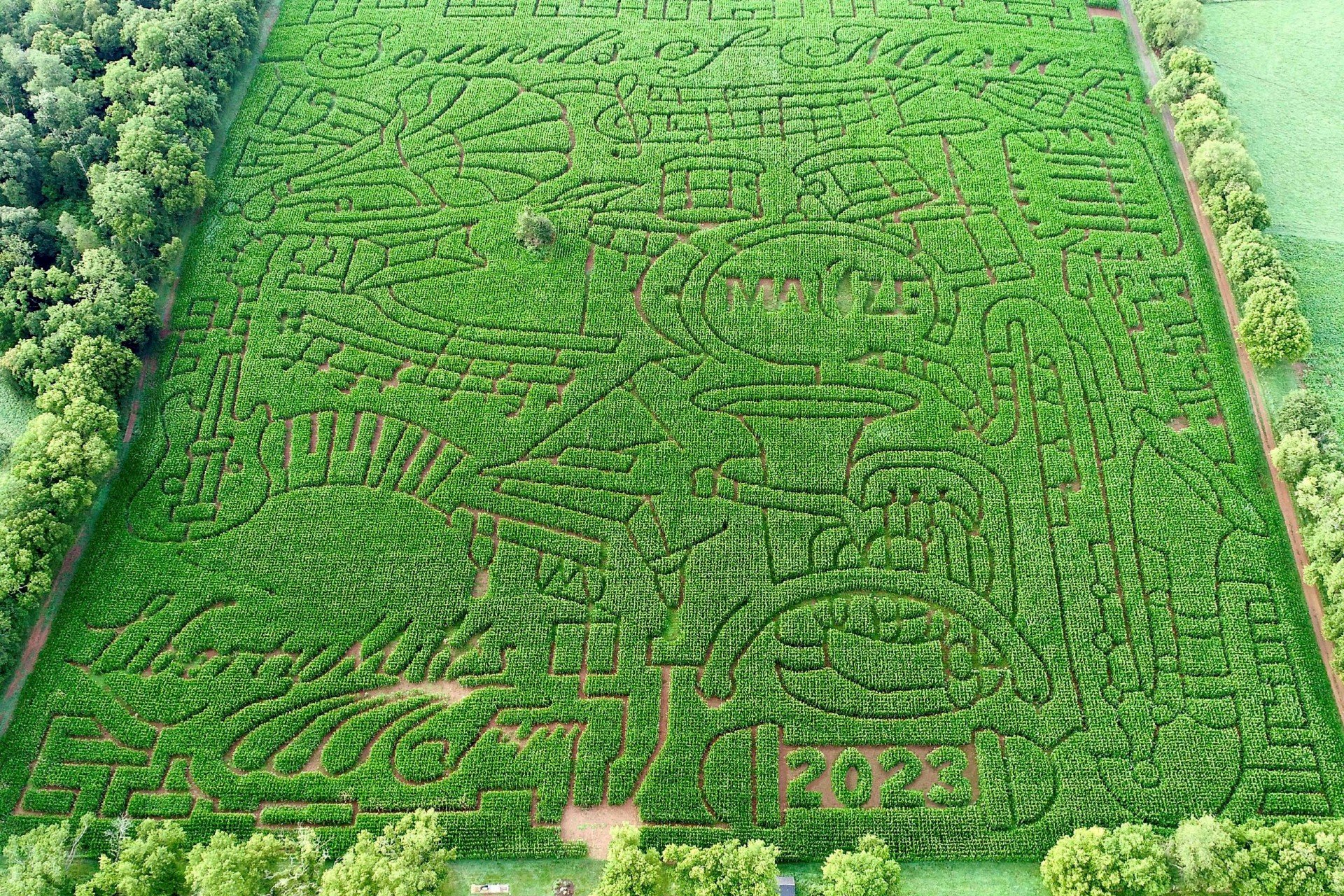  Liberty Mills Farm will hold its Fall Festival Sept. 30 to Oct. 1, with a corn maze, pumpkin patch, vendors and more. (Photo Credit: Courtesy of Liberty Mills Farm) 