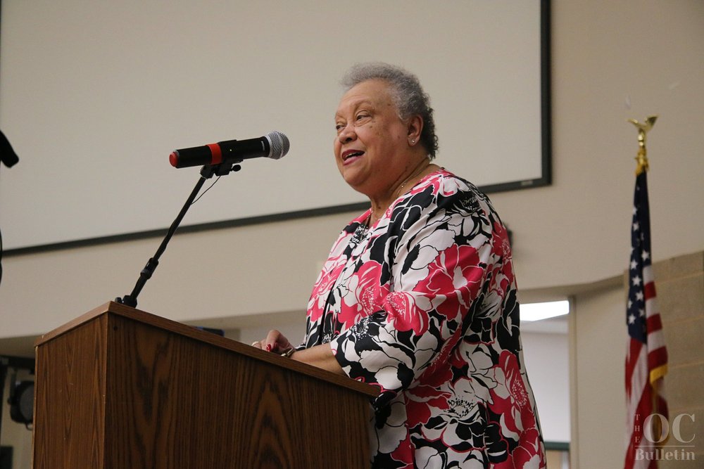  Dr. Belle Wheelan served as keynote speaker for the George Washington Carver Regional High School 75th anniversary gala. (Photo Credit: Andra Landi) 