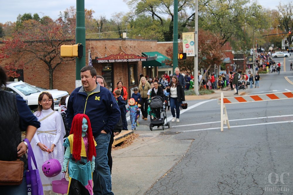  The Town of Orange and Orange Downtown Alliance held their annual trick-or-treating event Tuesday, Oct. 31, on Main Street. (Photo Credit: Andra Landi)  