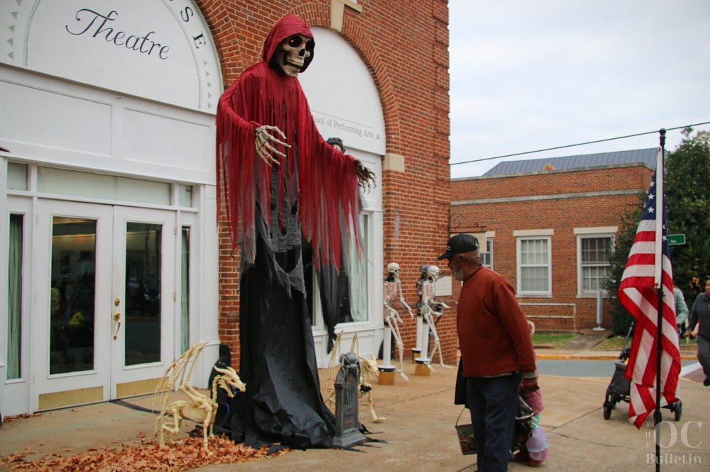  The Town of Orange and Orange Downtown Alliance held their annual trick-or-treating event Tuesday, Oct. 31, on Main Street. (Photo Credit: Andra Landi)  