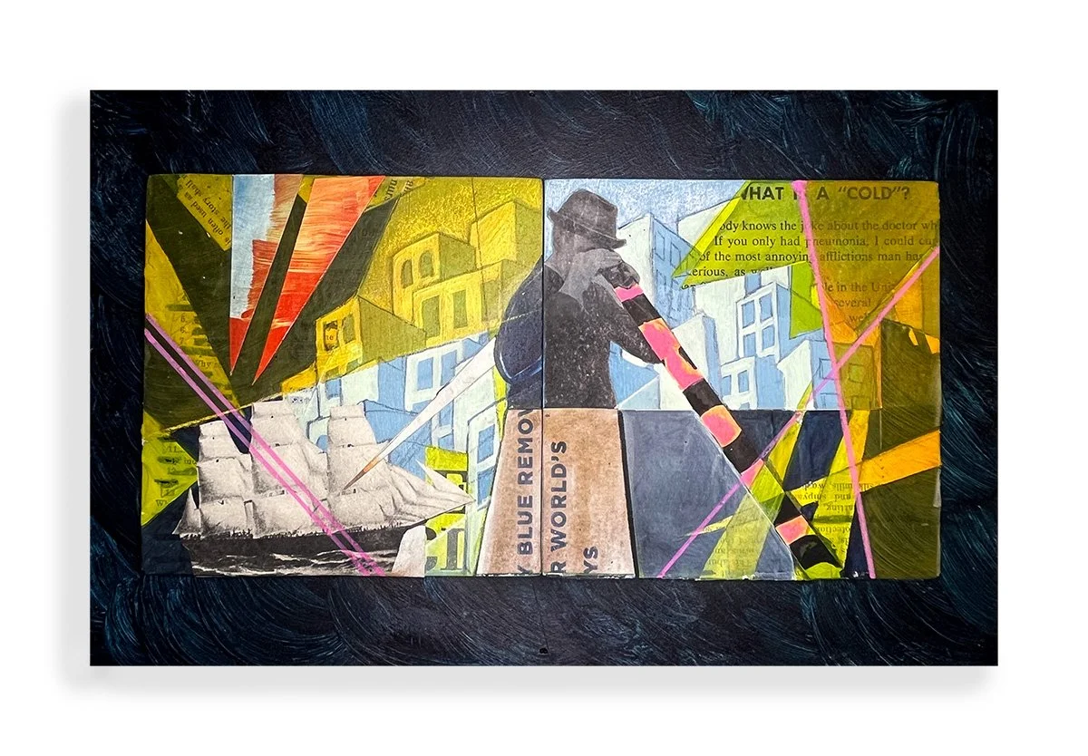 Blue World What is a Cold Multimedia Artwork by Riley Fargione