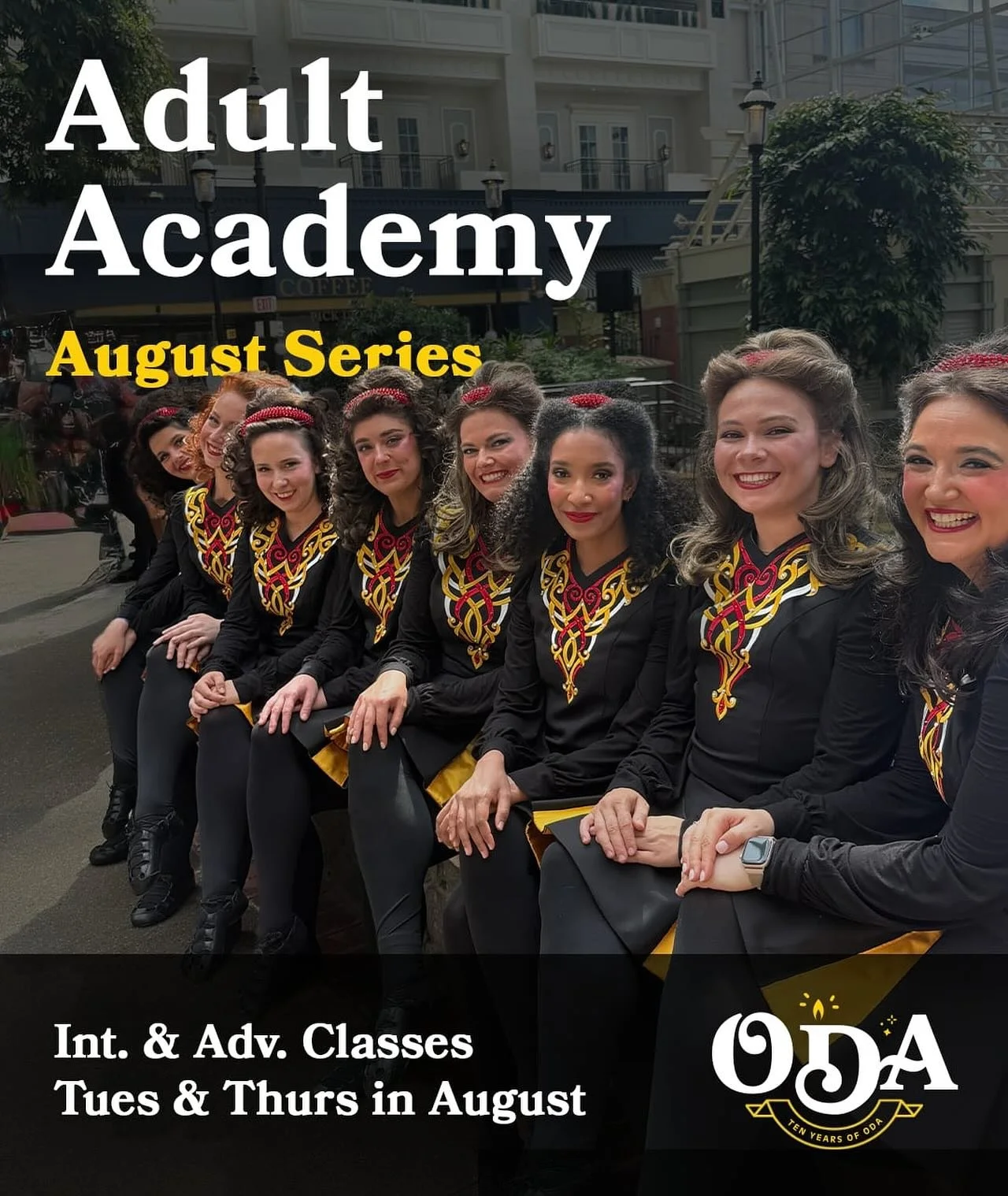 Join us in August for our 4 week mini series - perfect for adults returning to Irish dance or wondering if the studio is the place to be (and here&rsquo;s a hint: it IS 😍). DM or visit link in bio for registration!