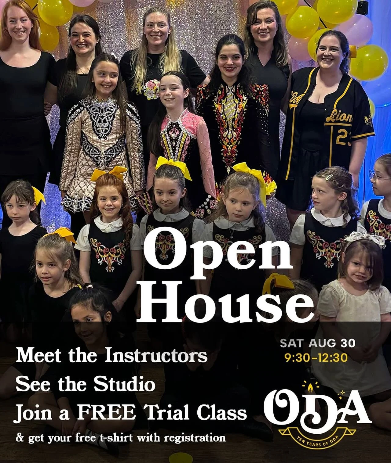 🏆💛🦁 Join the Pride! 🦁💛🏆
.
We&rsquo;re teaming up with LIC School of Ballet for an incredible day of dance - meet our instructors, watch a class, grab some snacks and free gifts and take a FREE trial class at 11AM. 

We&rsquo;ll be at the studio
